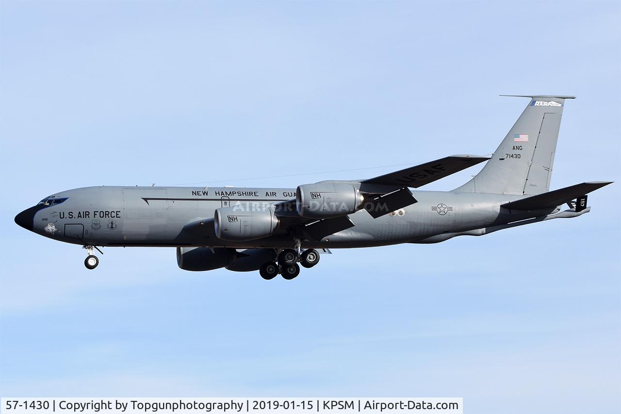 57-1430, 1957 Boeing KC-135R Stratotanker C/N 17501, Back when the 157th ARW had KC-135's