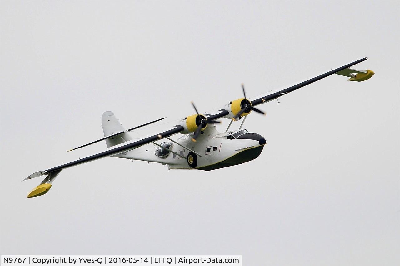 N9767, 1942 Boeing PBY-5A Catalina C/N 9767, Consolidated Vultee PBY-5A Catalina, On display, La Ferté-Alais airfield (LFFQ) Air show 2016