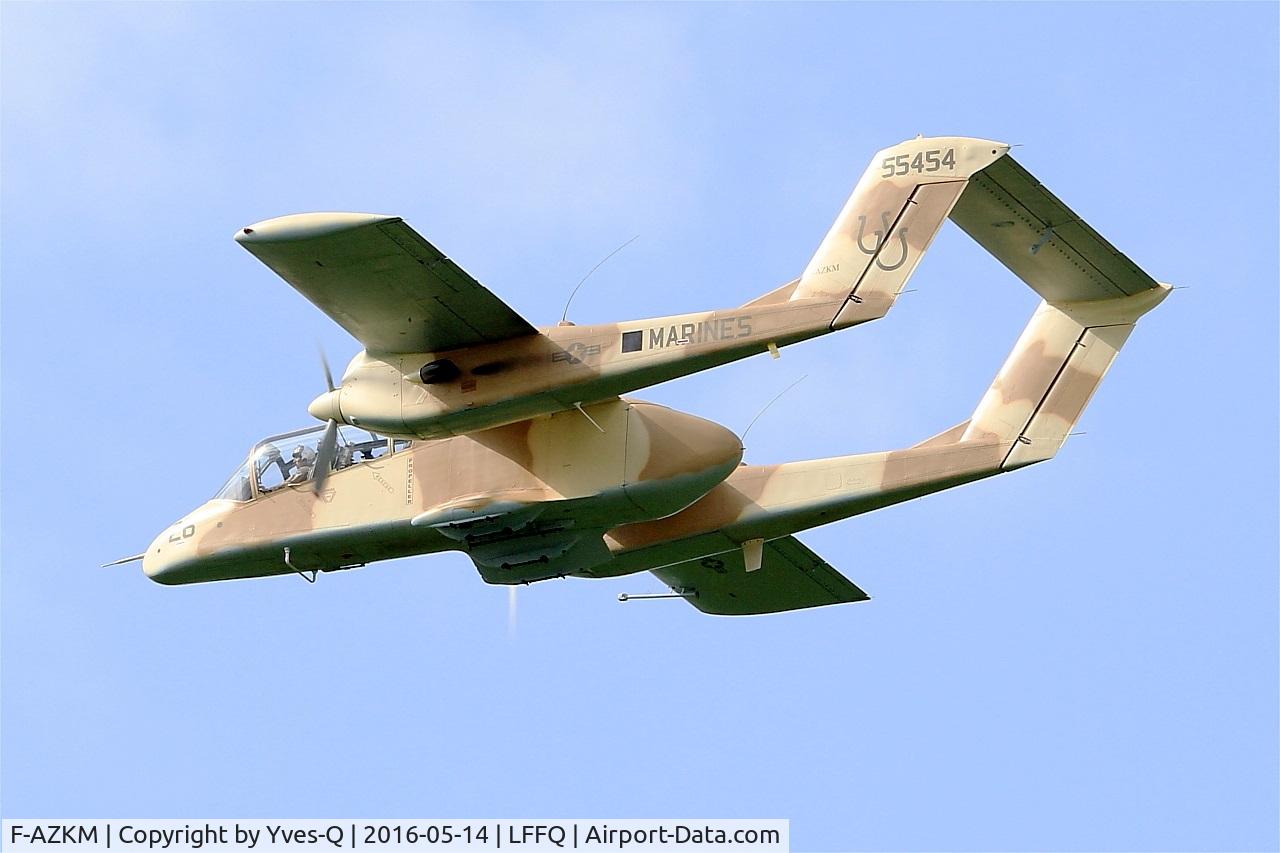 F-AZKM, 1971 North American OV-10B Bronco C/N 338-9 (305-65), North American OV-10B Bronco, On display, La Ferté-Alais (LFFQ) air show 2016