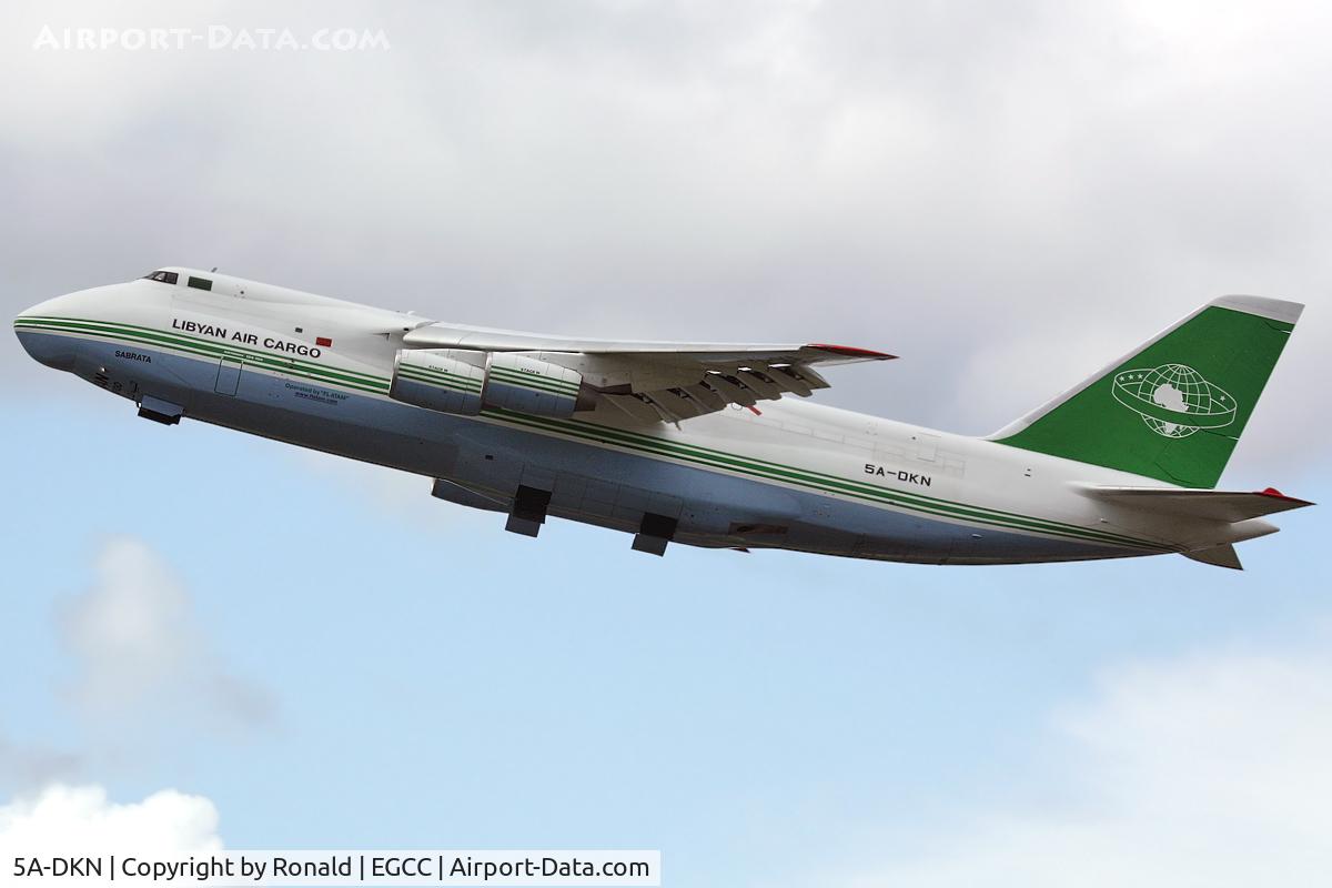5A-DKN, 1994 Antonov An-124-100 Ruslan C/N 19530502762, at man