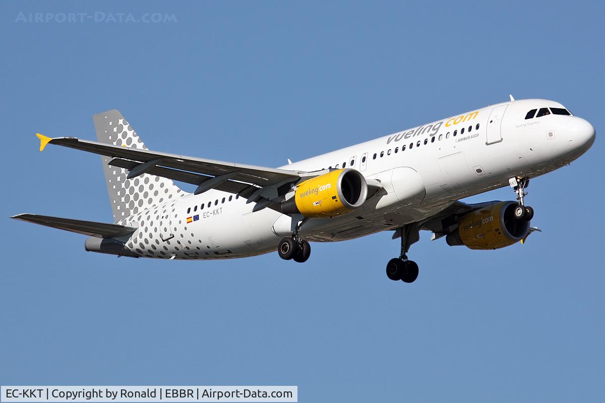 EC-KKT, 2007 Airbus A320-214 C/N 3293, at bru