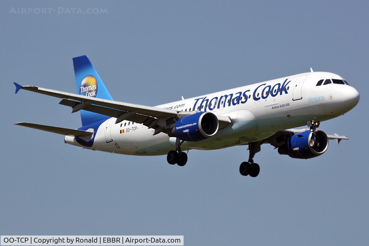 OO-TCP, 1996 Airbus A320-214 C/N 653, at bru