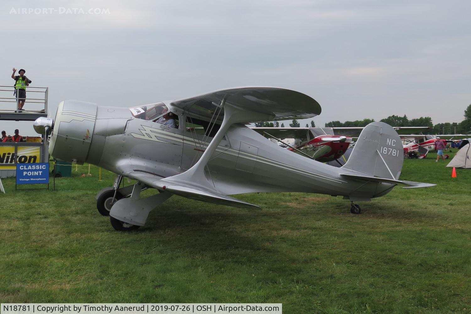 N18781, 1938 Beech F17D Staggerwing C/N 204, 1938 Beech F17D, c/n: 204