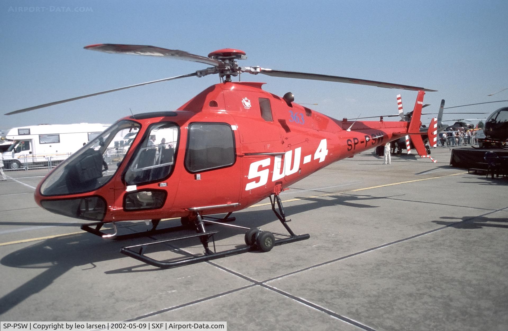 SP-PSW, 1997 PZL-Swidnik SW-4 C/N 600103, Berlin ILA 9.5.2002
