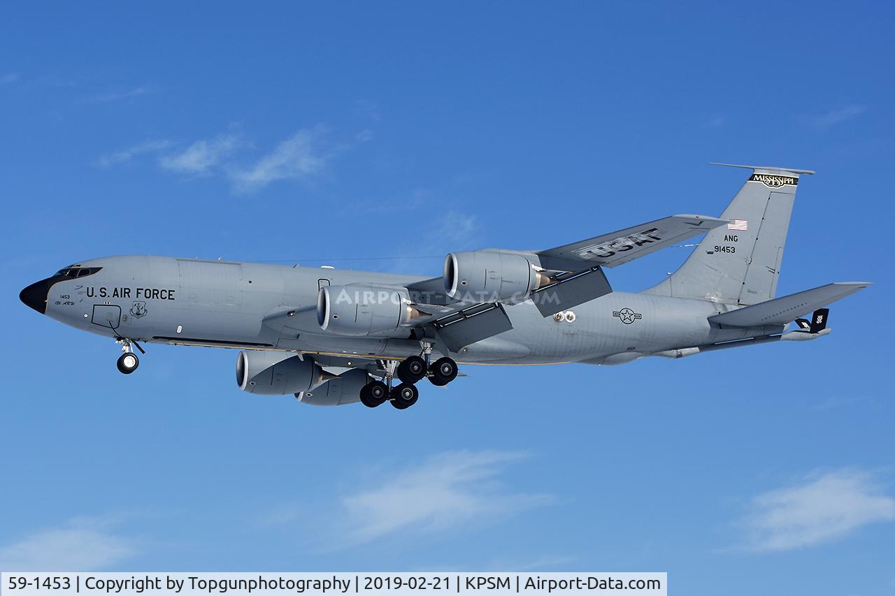 59-1453, 1959 Boeing KC-135R Stratotanker C/N 17941/T0356, DECOY42 HEAVY, 153rd ARS