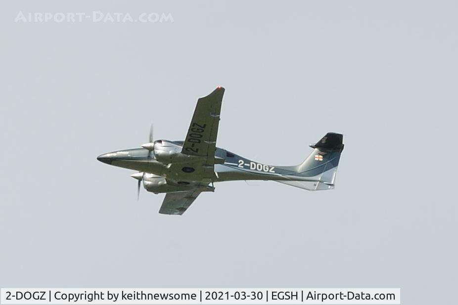 2-DOGZ, 2019 Diamond Twin Star 62 C/N 62.122, One of two low passes !