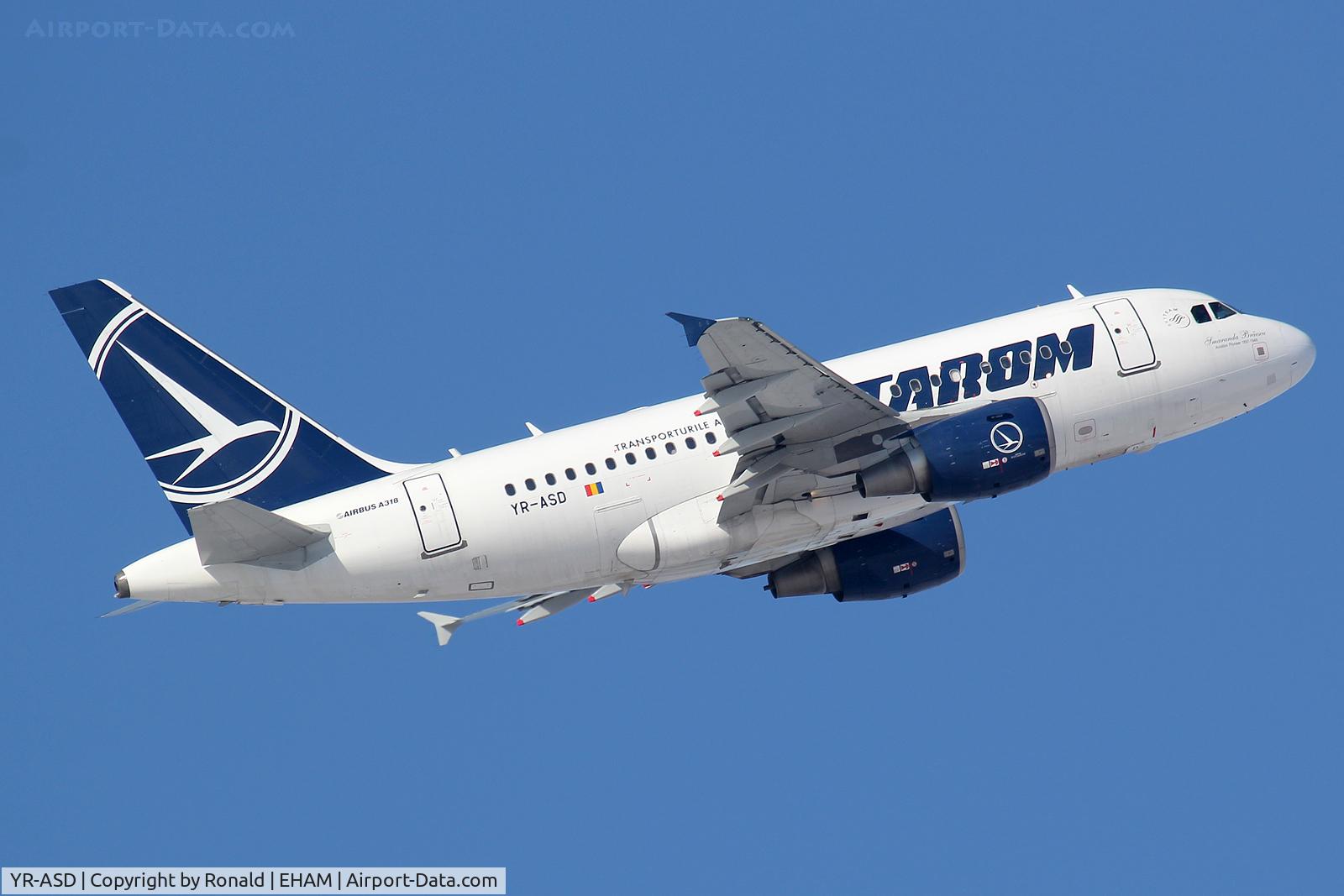 YR-ASD, 2007 Airbus A318-111 C/N 3225, at spl
