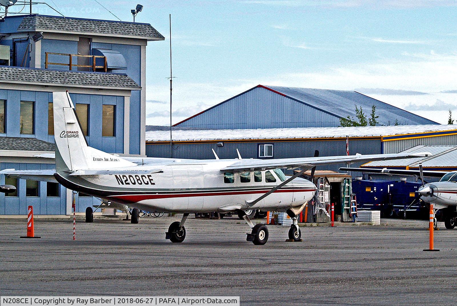 N208CE, 1995 Cessna 208B Grand Caravan C/N 208B0466, N208CE   Cessna 208B Grand Caravan [208B-0466] (Everts Air Alaska) Fairbanks Int'l~N 27/06/2018