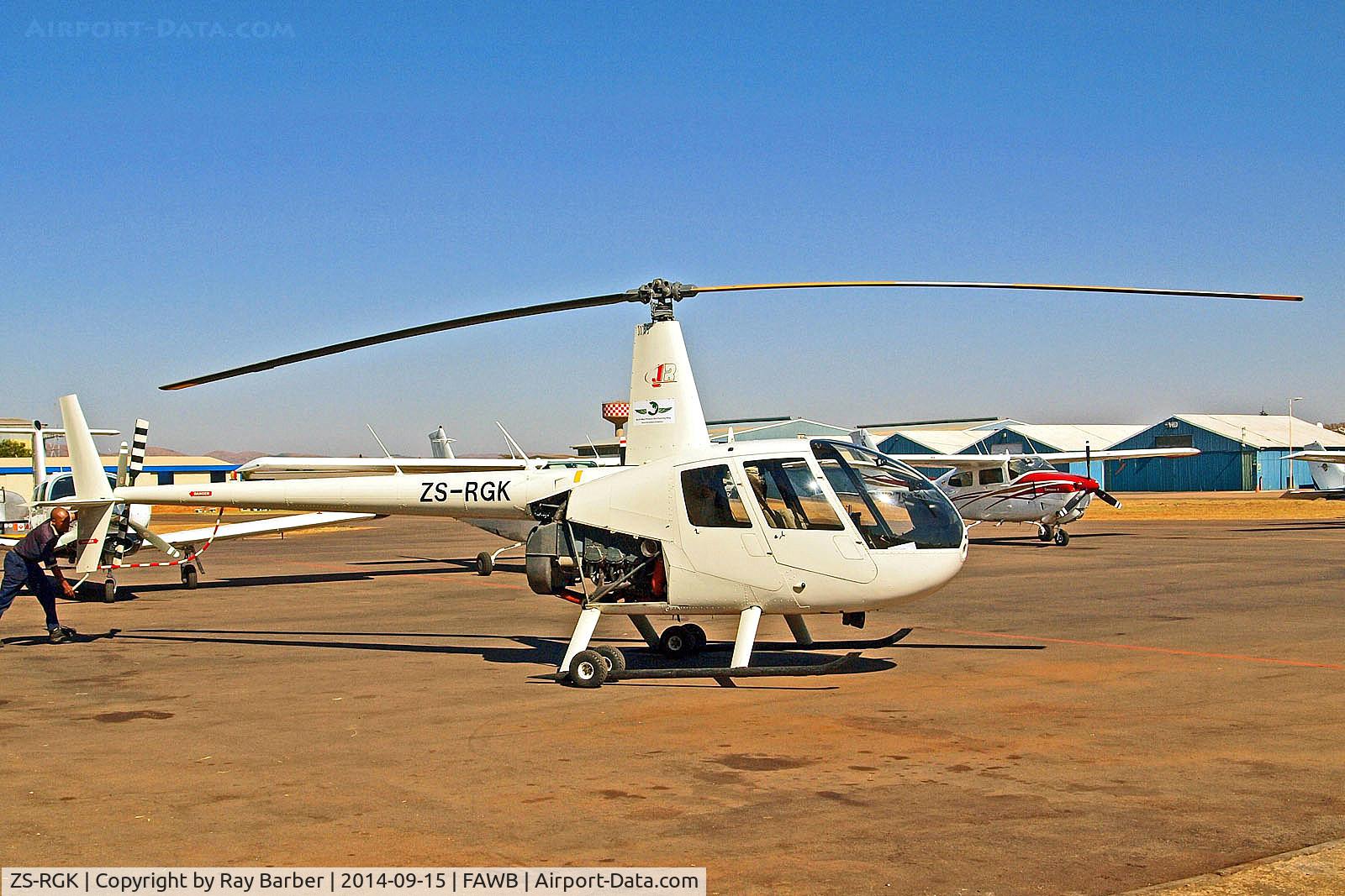 ZS-RGK, 2010 Robinson R-44 Raven II C/N 12912, ZS-RGK   Robinson R-44 Raven II [12912] Pretoria-Wonderboom~ZS 15/9/2014