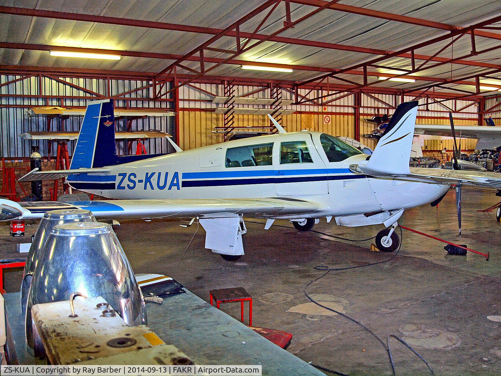 ZS-KUA, 1980 Mooney M.20K Model 231 C/N 25-0420, ZS-KUA   Mooney M.20K Model 231 [25-0420] Krugersdorp-Oatlands~ZS 13/09/2014