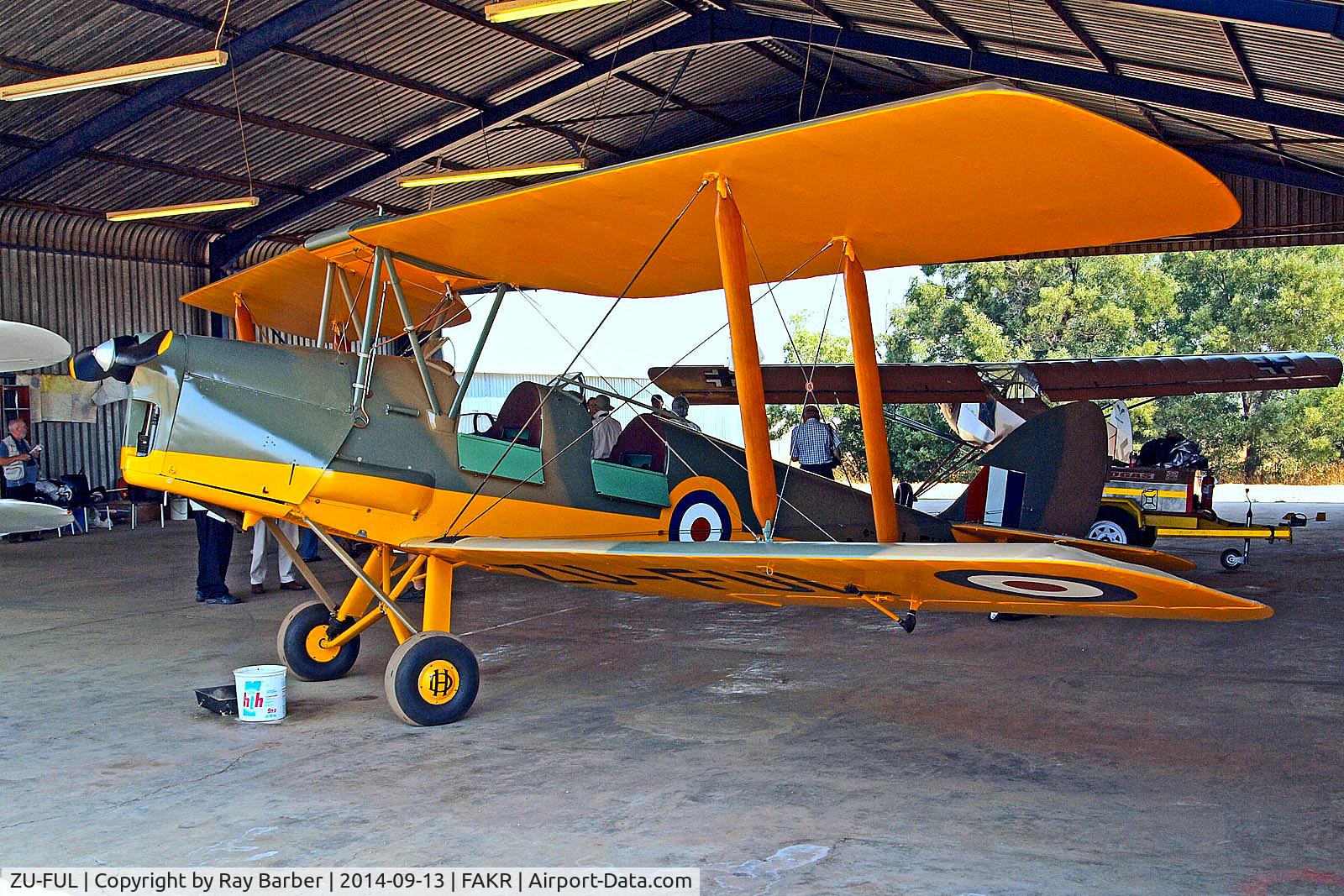 ZU-FUL, De Havilland DH-82A Tiger Moth II C/N 82871, ZU-FUL   De Havilland DH.82A Tiger [82871] Krugersdorp-Oatlands~ZS 13/09/2014