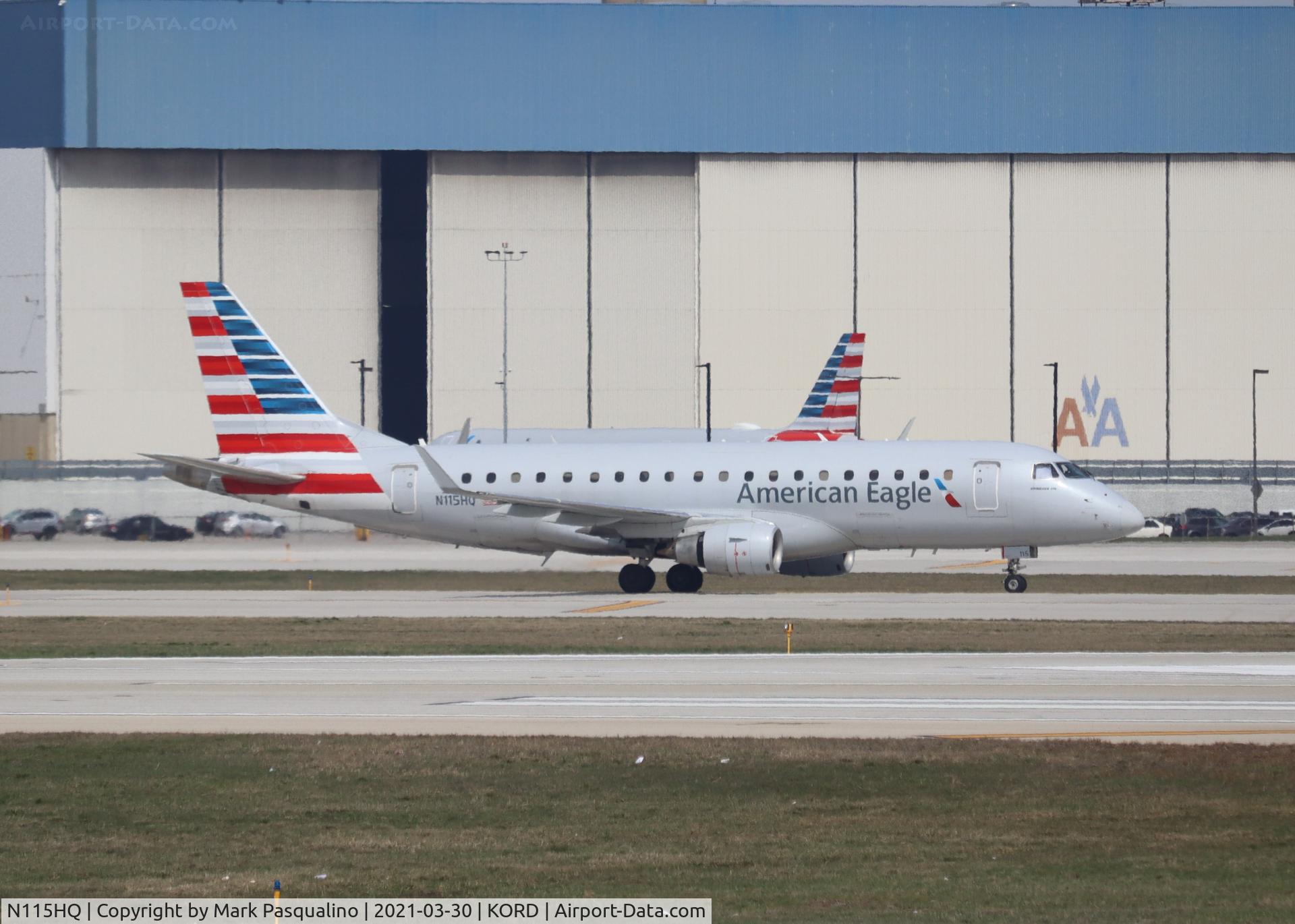 N115HQ, 2007 Embraer 175LR (ERJ-170-200LR) C/N 17000182, ERJ-170-200LR