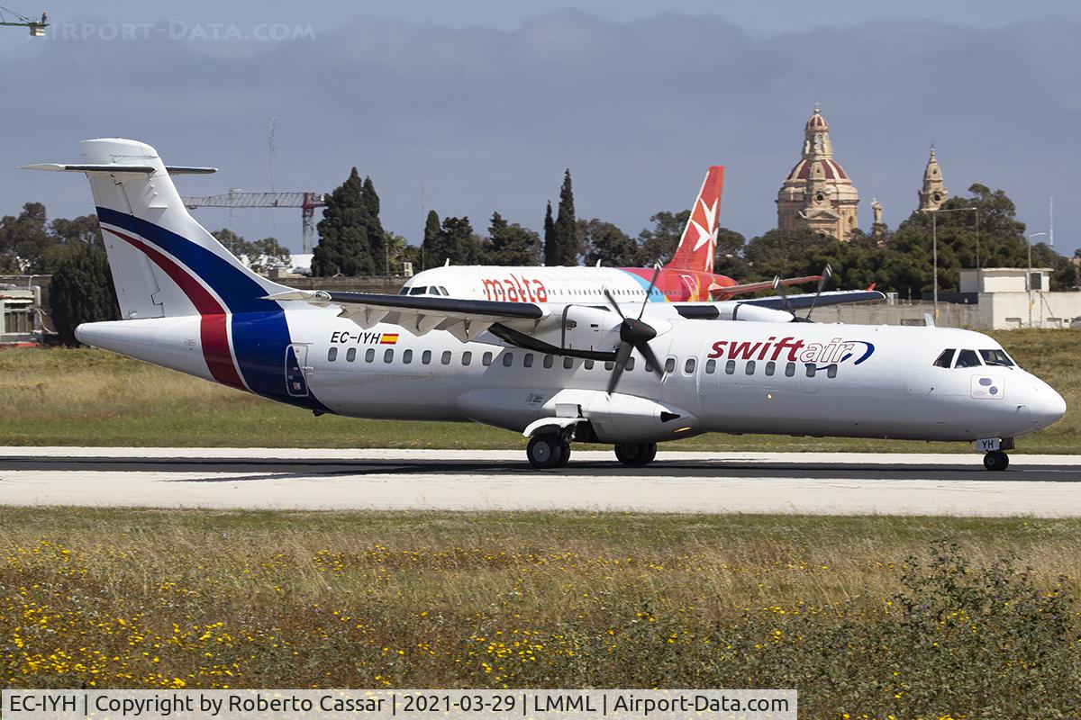 EC-IYH, 1992 ATR 72-202 C/N 330, Runway 13