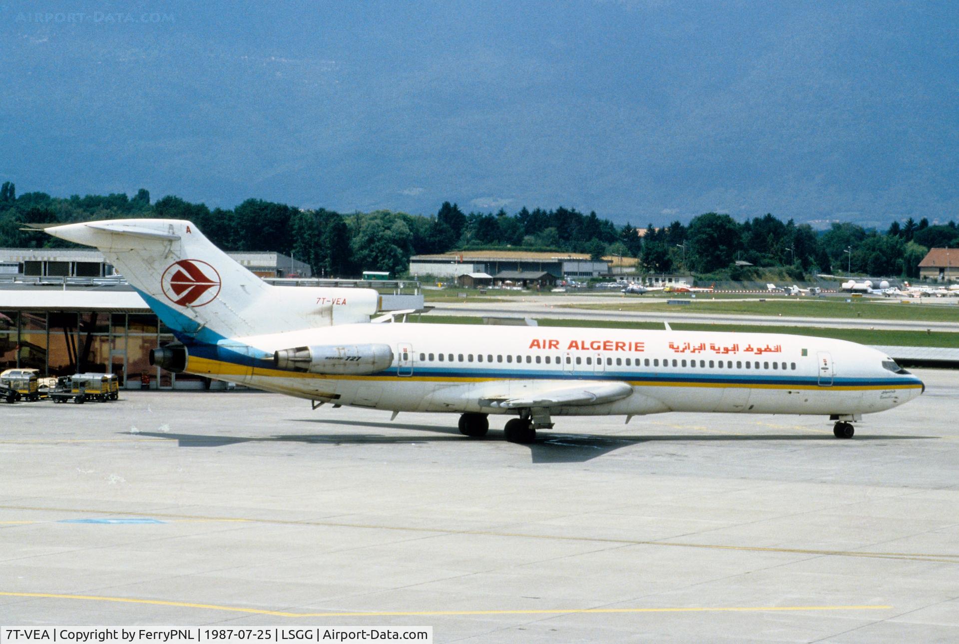7T-VEA, 1970 Boeing 727-2D6 C/N 20472/850, Air Algerie B727 in Inter Air Services livery