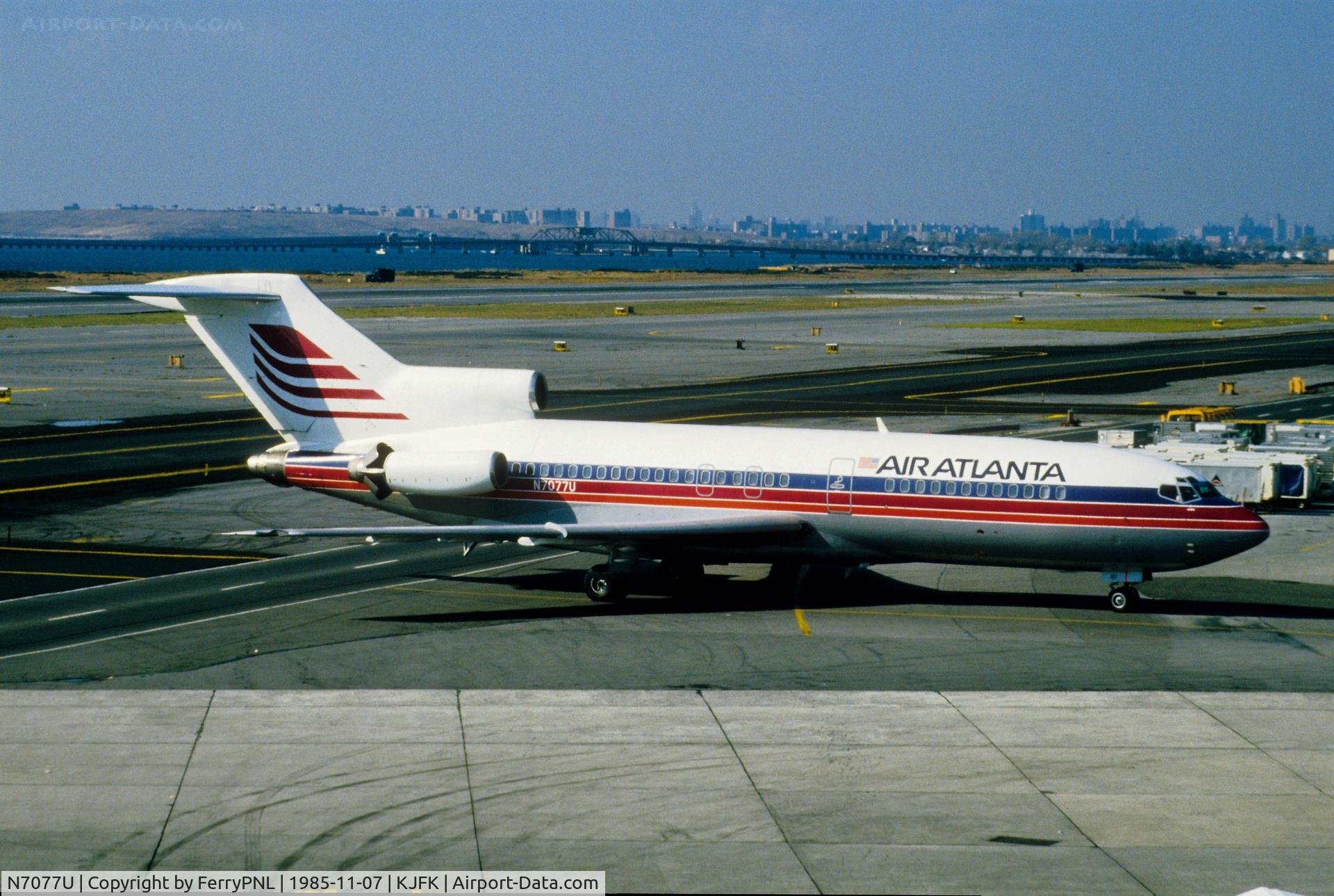 N7077U, 1967 Boeing 727-22 C/N 19141, Air Atlanta B727 Arriving in NYC