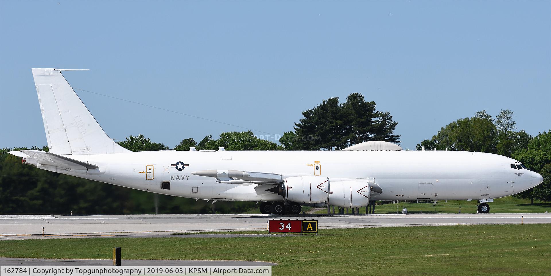 162784, 1988 Boeing E-6B Mercury C/N 23890, ELVIN13 departing