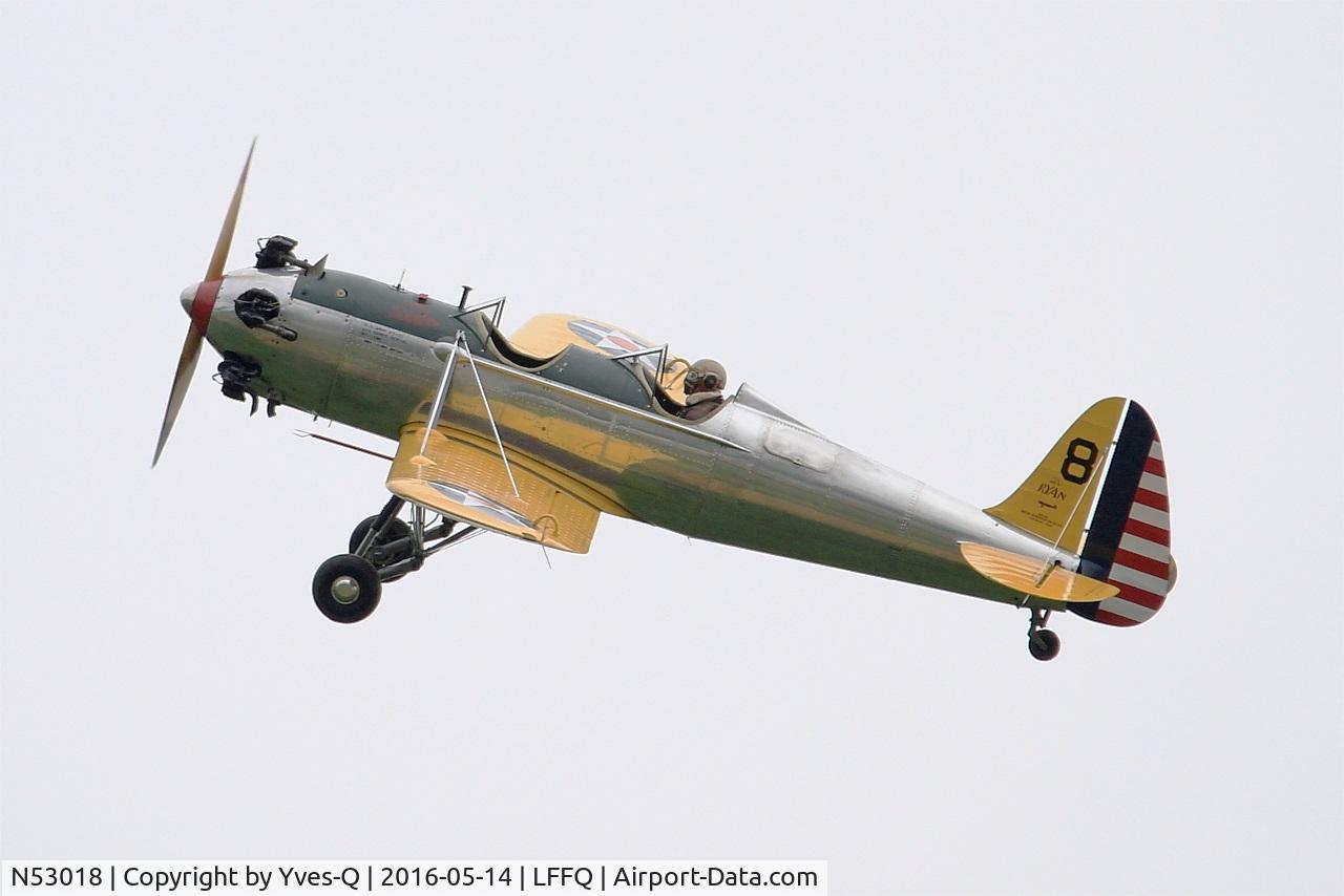 N53018, 1941 Ryan Aeronautical ST3KR C/N 1164, Ryan Aeronautical ST3KR, On display, La Ferté-Alais airfield (LFFQ) Airshow 2016