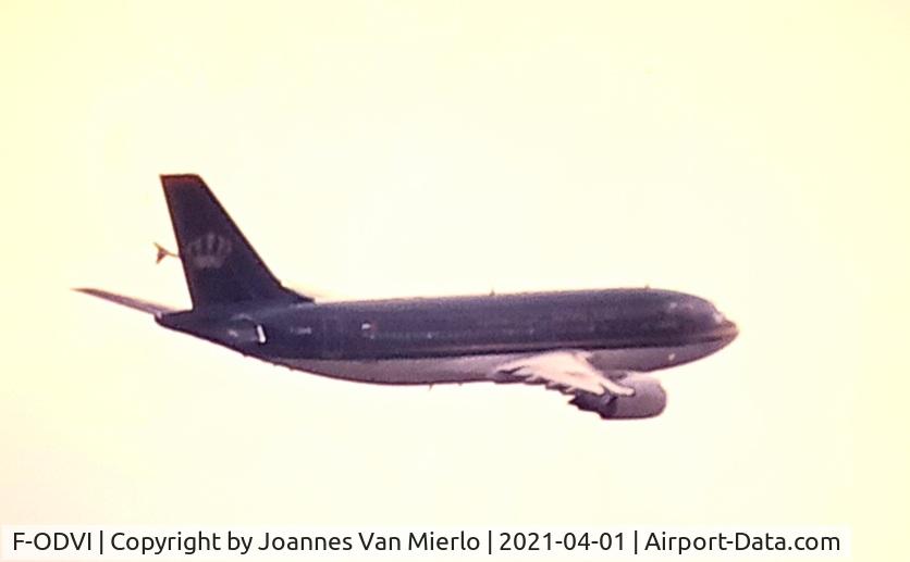 F-ODVI, 1989 Airbus A310-304 C/N 531, scan from slide