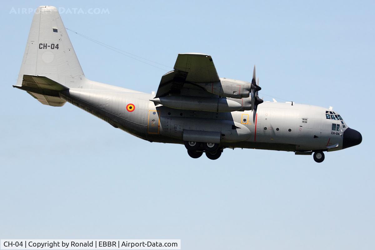 CH-04, 1972 Lockheed C-130H Hercules C/N 382-4467, at bru