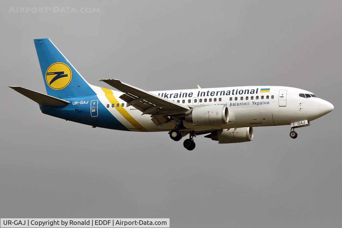 UR-GAJ, 1992 Boeing 737-5Y0 C/N 25192/2262, at fra
