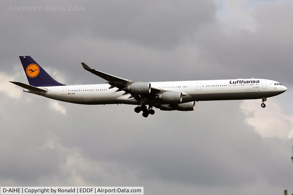 D-AIHE, 2003 Airbus A340-642 C/N 540, at fra