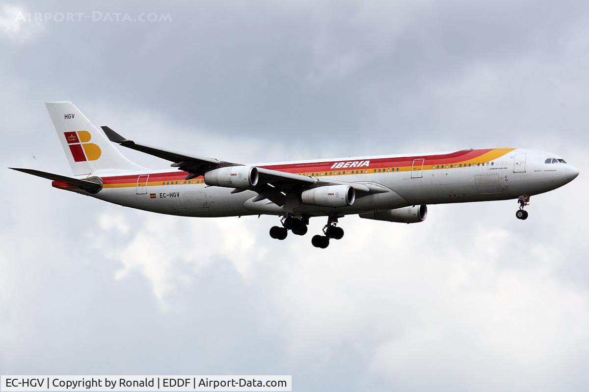 EC-HGV, 2000 Airbus A340-313X C/N 329, at fra