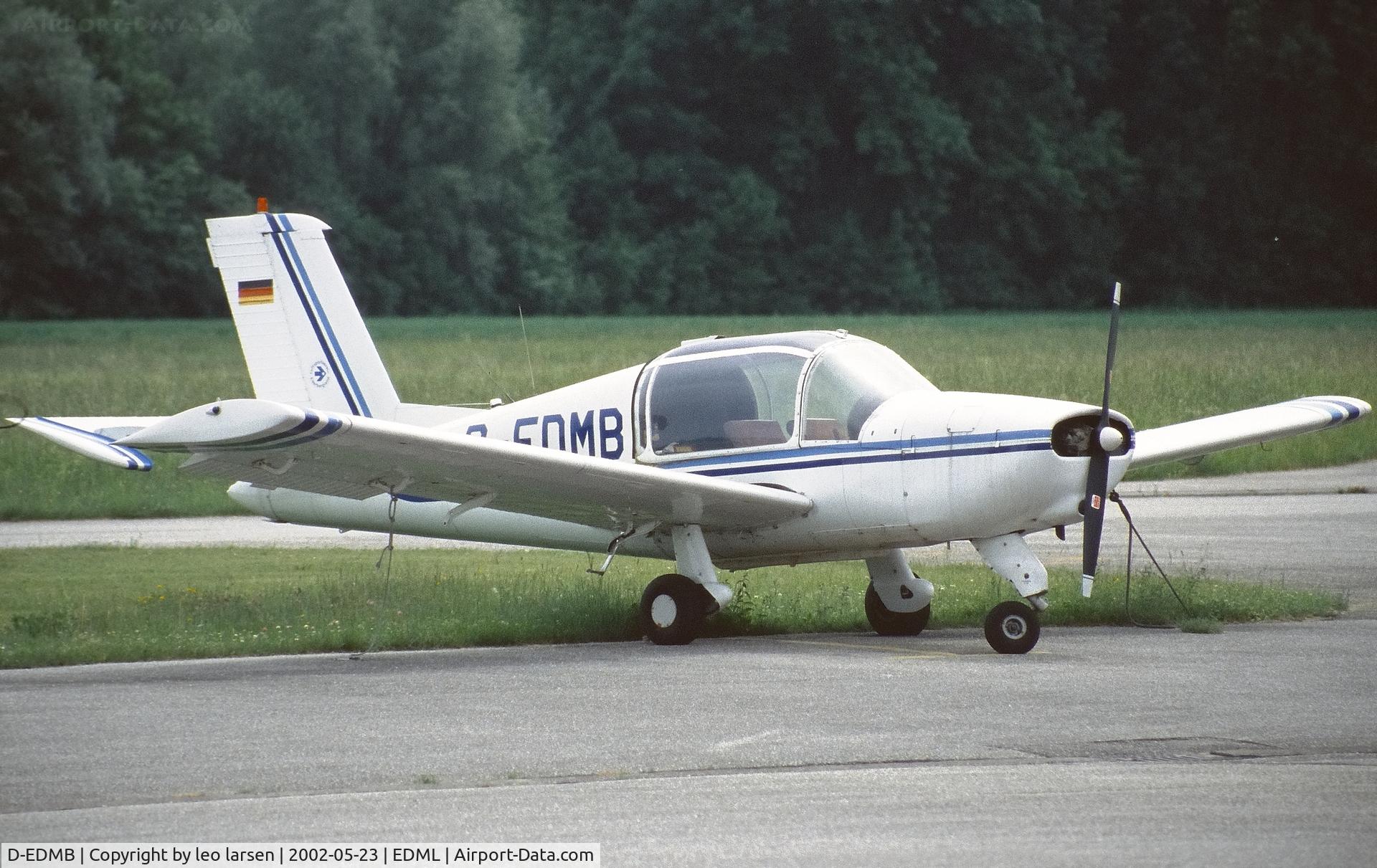 D-EDMB, 1974 Socata MS-880B Rallye Club C/N 2510, Landshut EDML 23.5.2002
