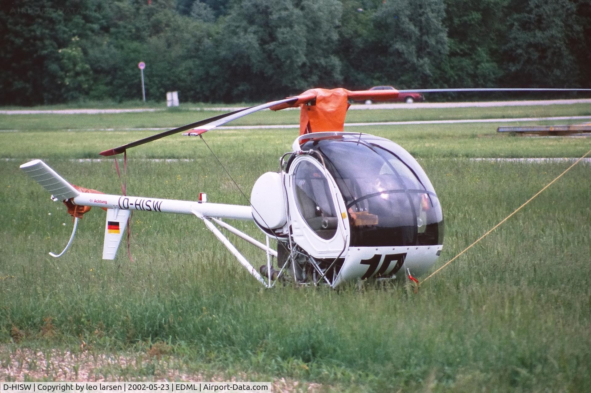 D-HISW, 1971 Hughes 269C C/N 310105, Landshut EDML 23.5.2002