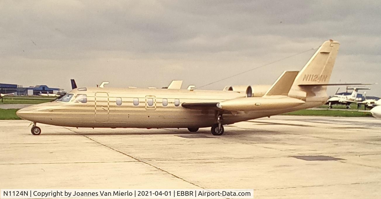 N1124N, 1976 Israel Aircraft Industries IAI-1124 Westwind C/N 201, scan from slide