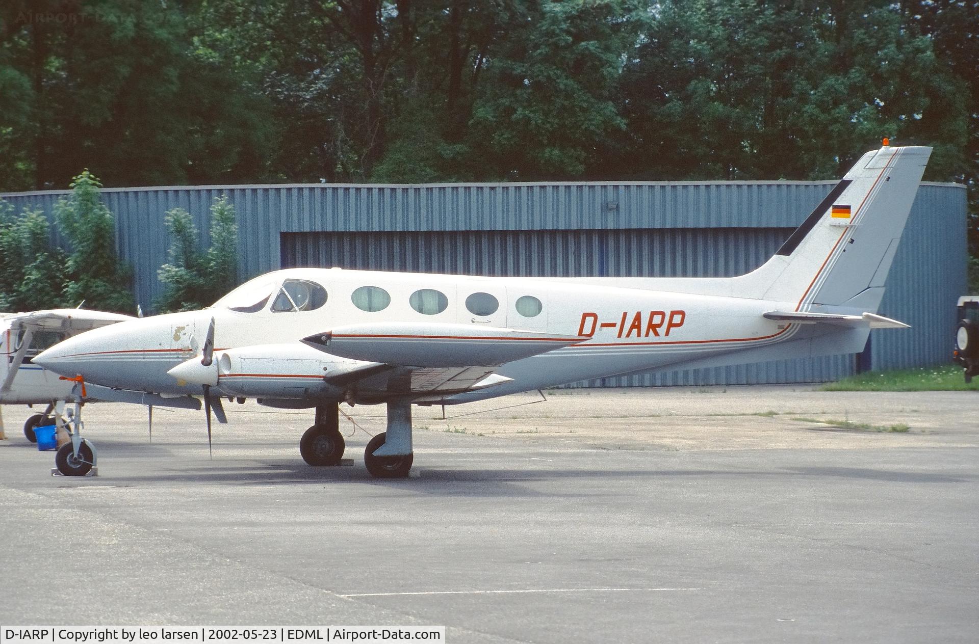 D-IARP, 1974 Cessna 340 C/N 340-0326, Landshut 23.5.2002
