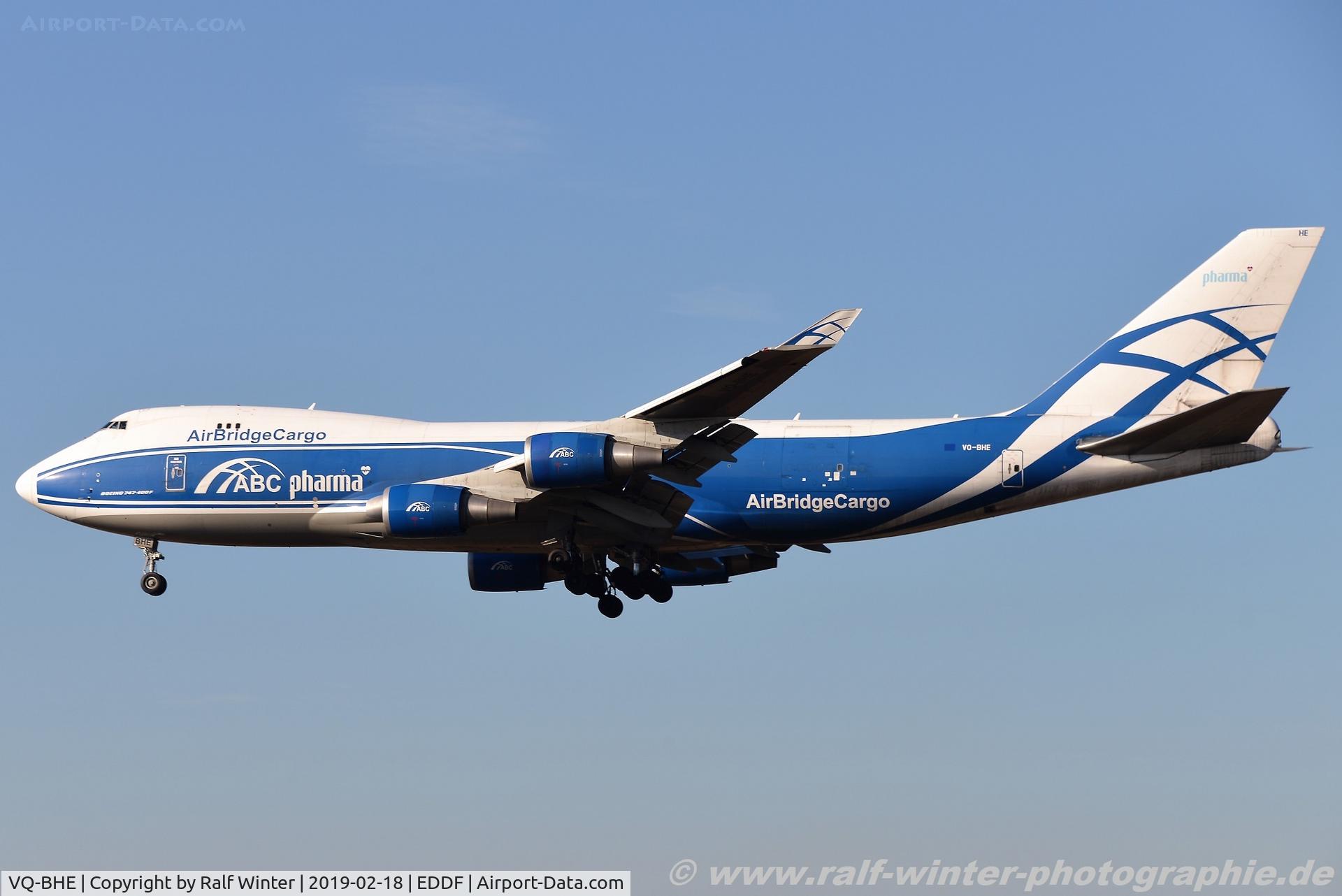 VQ-BHE, 2008 Boeing 747-4KZF (SCD) C/N 36784, Boeing 747-4KZF(SCD) - RU ABW Air Bridge Cargo - 36784 - VQ-BHE - 18.02.2019 - FRA