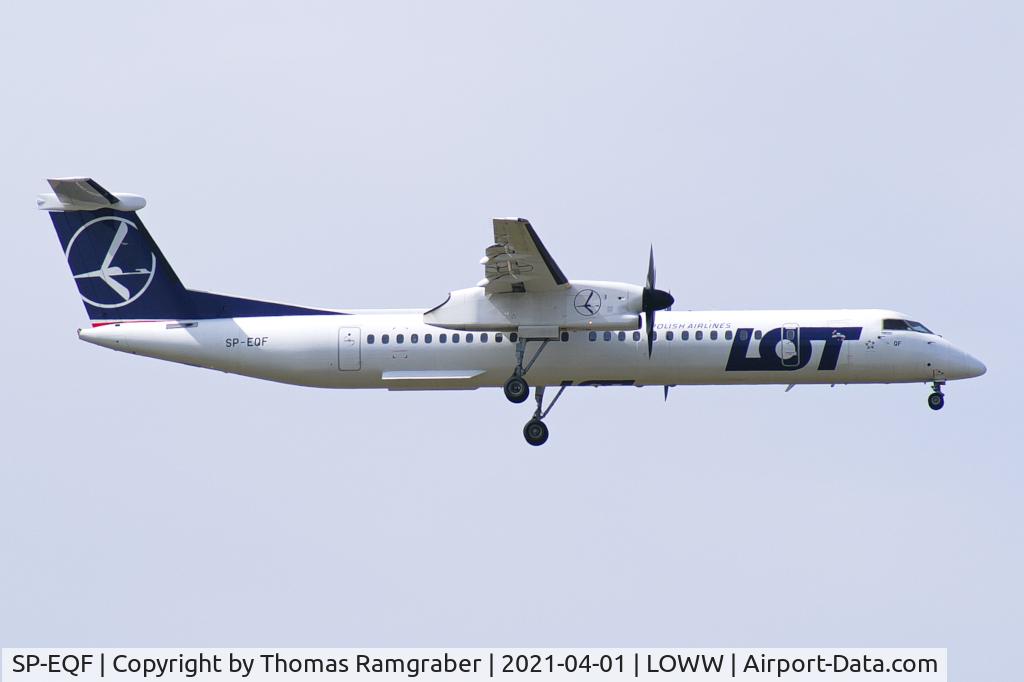 SP-EQF, 2012 Bombardier DHC-8-402Q Dash 8 Dash 8 C/N 4422, LOT - Polish Airlines De Havilland Canada Dash 8-402Q