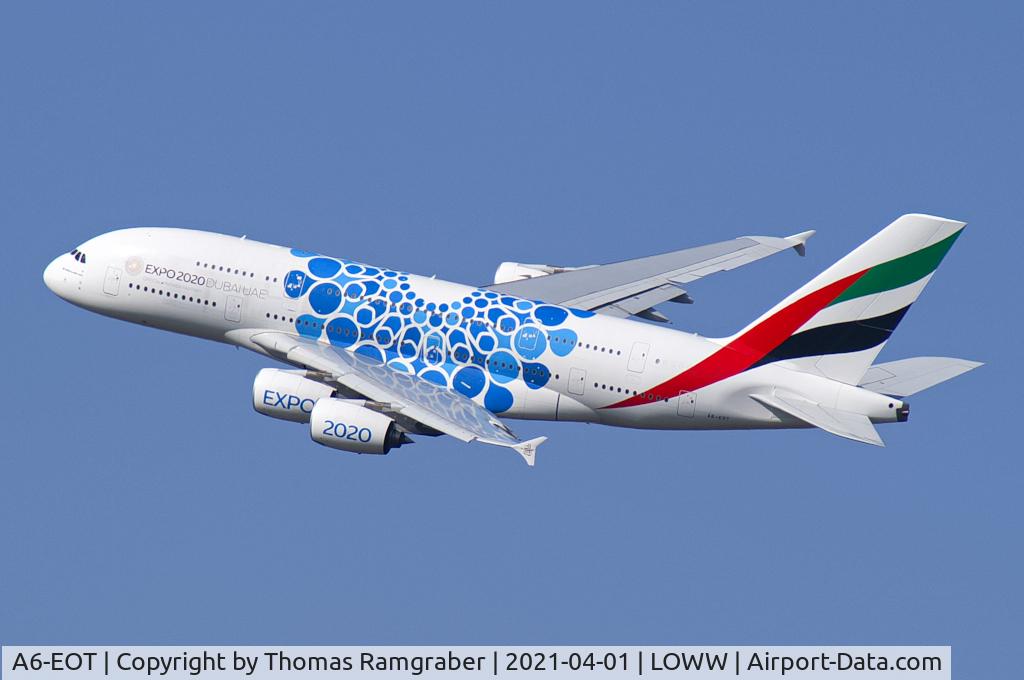 A6-EOT, 2015 Airbus A380-861 C/N 204, Emirates Airbus A380