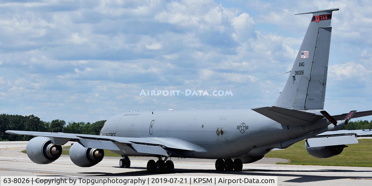 63-8026, 1963 Boeing KC-135R Stratotanker C/N 18643/T0682, Utah ANG / 191st ARS 
BANKR82
