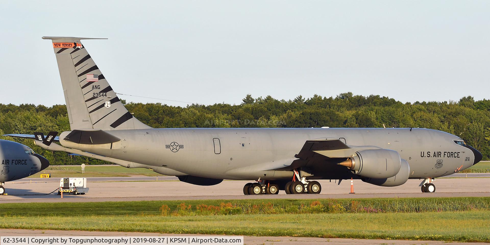 62-3544, 1962 Boeing KC-135R Stratotanker C/N 18527, TOPCAT31