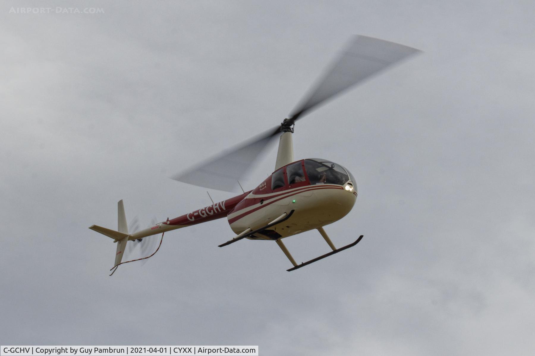 C-GCHV, 2020 Robinson R44 II C/N 14375, Landing