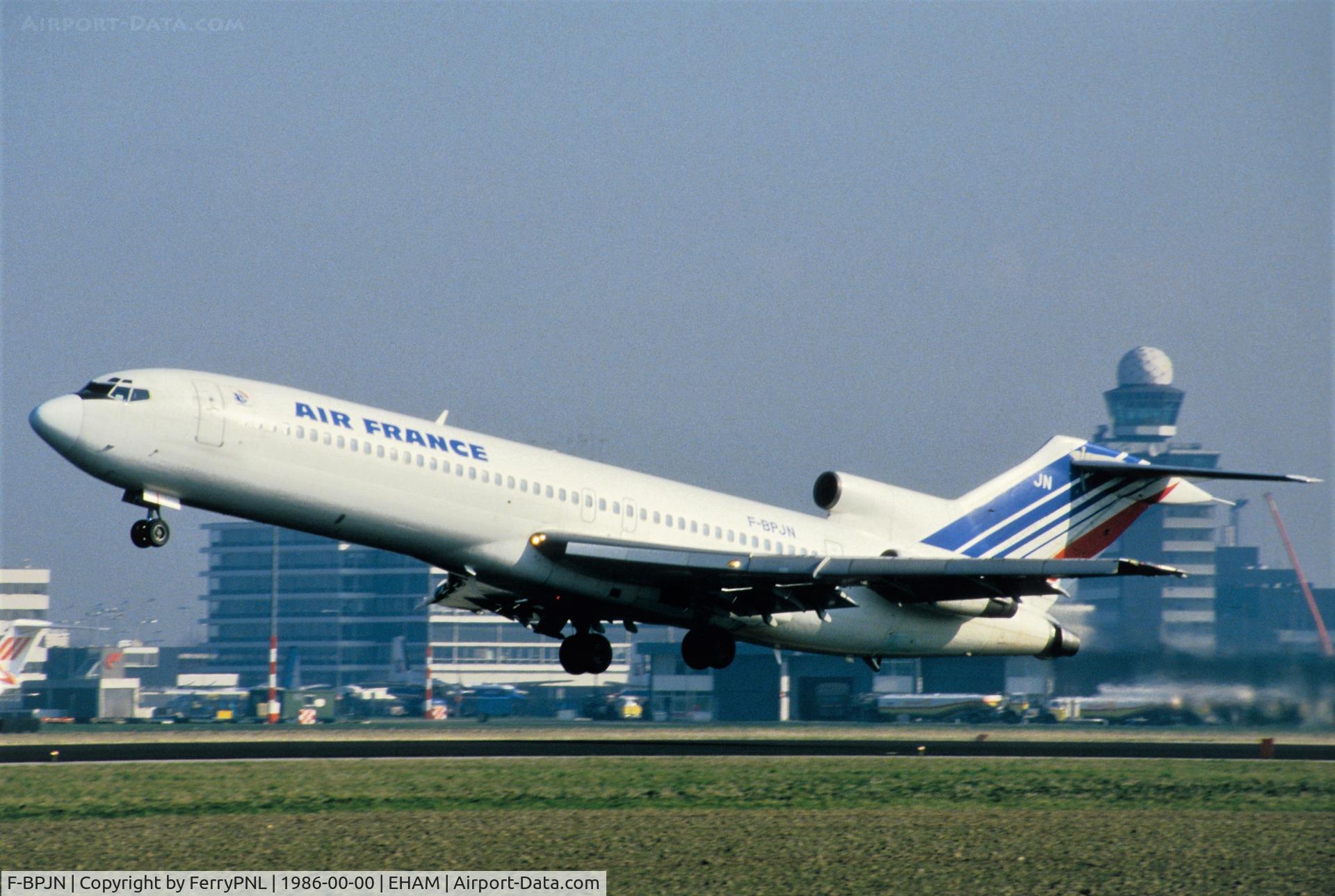 F-BPJN, 1970 Boeing 727-228 C/N 20409, Take-off of Air France B727