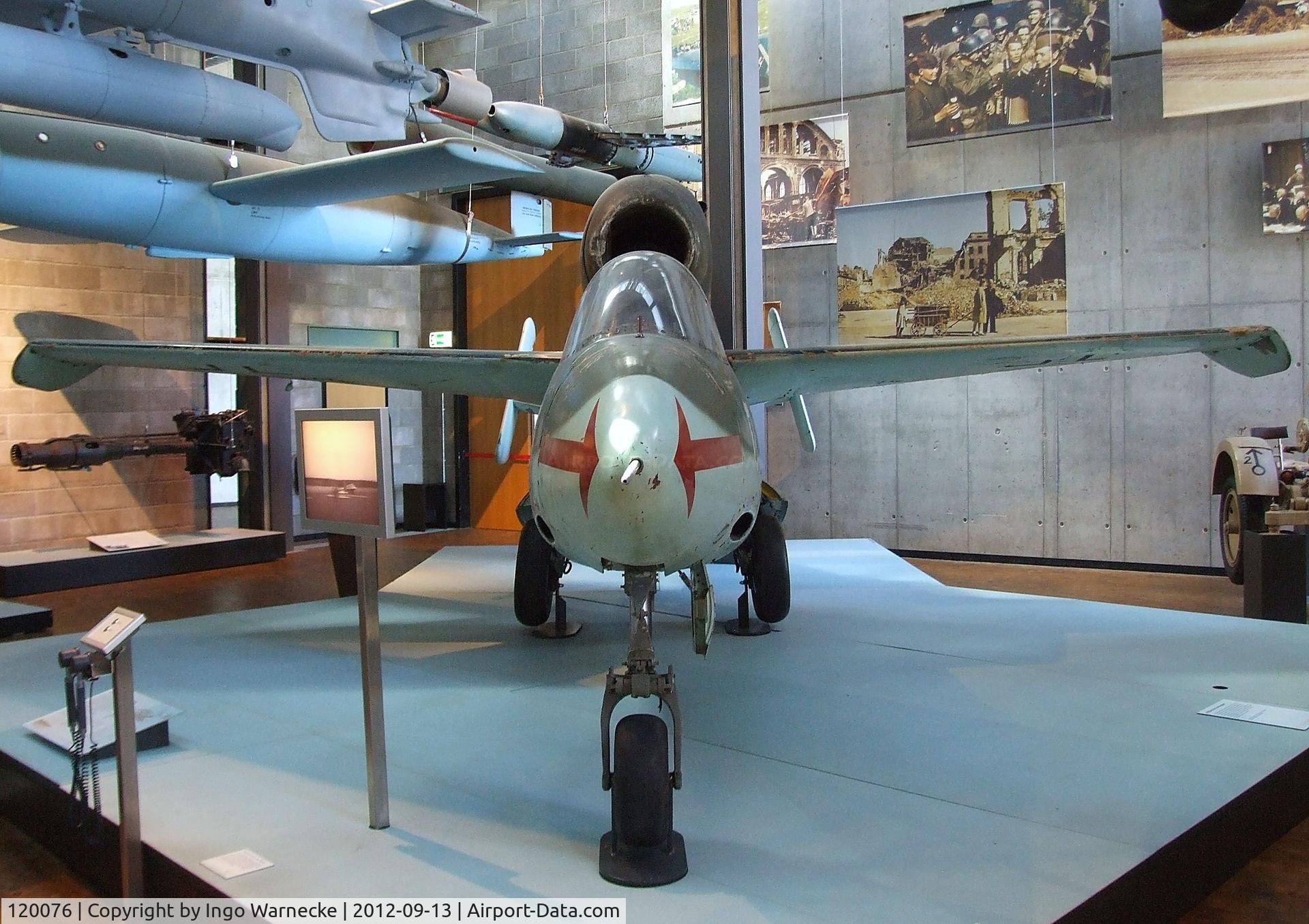 120076, Heinkel He-162A-2 Volksjager C/N 120076, Heinkel He 162A-2 'Spatz'/'Salamander'/'Volksjäger' at the DTM (Deutsches Technikmuseum), Berlin