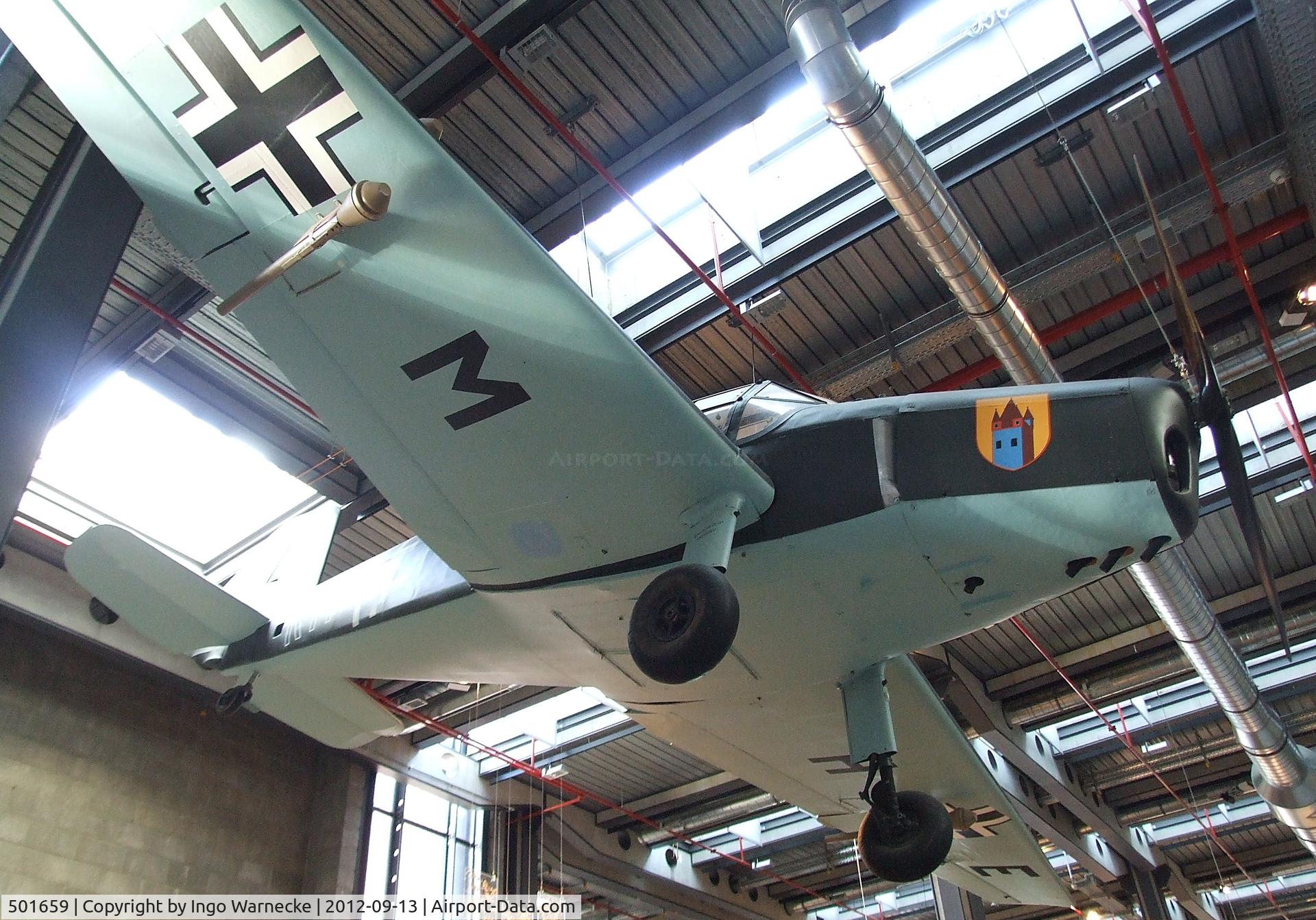 501659, Bucker Bu-181C-2 Bestmann C/N 501659, Bücker Bü 181C-2 Bestmann at the DTM (Deutsches Technikmuseum), Berlin