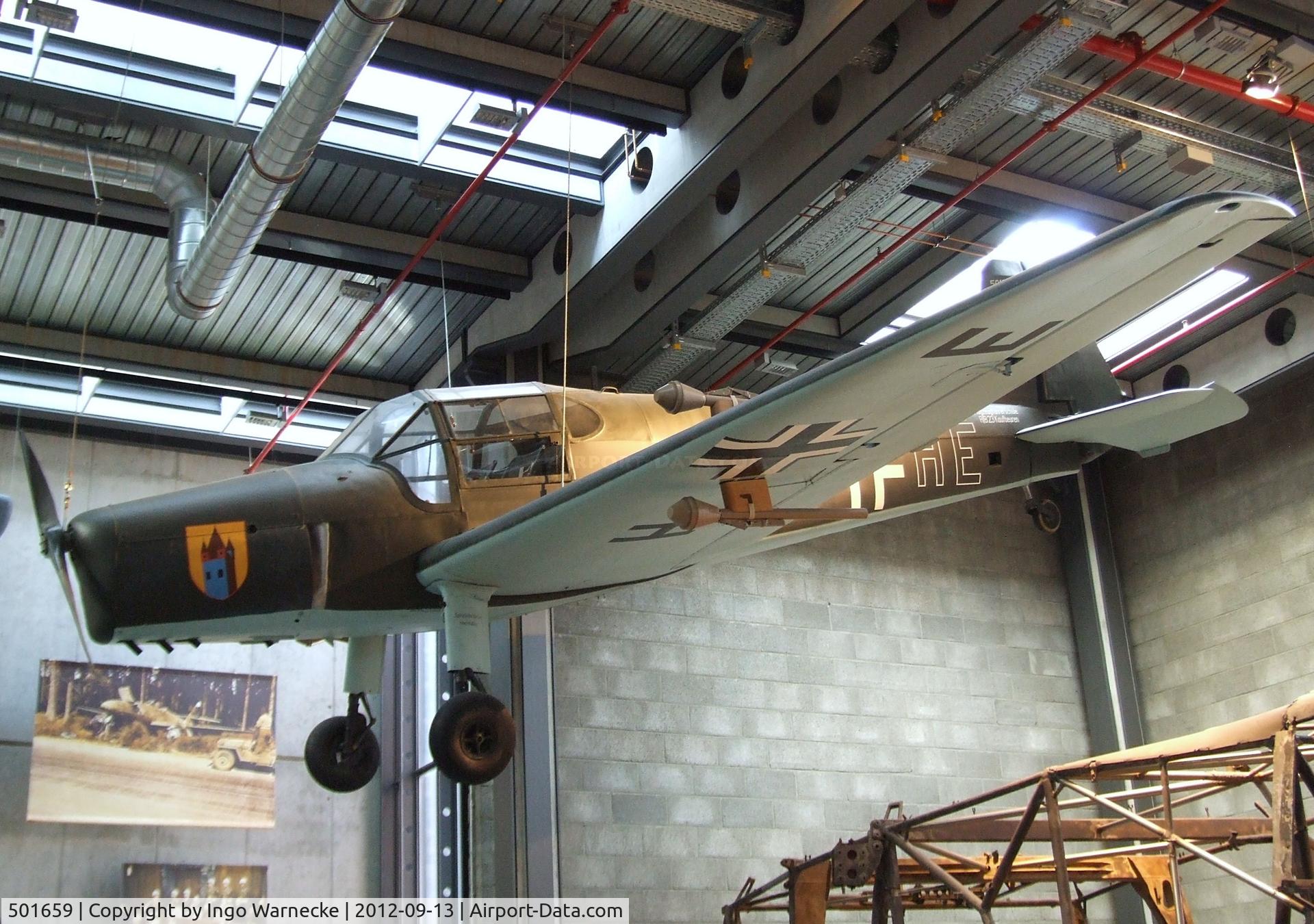 501659, Bucker Bu-181C-2 Bestmann C/N 501659, Bücker Bü 181C-2 Bestmann at the DTM (Deutsches Technikmuseum), Berlin