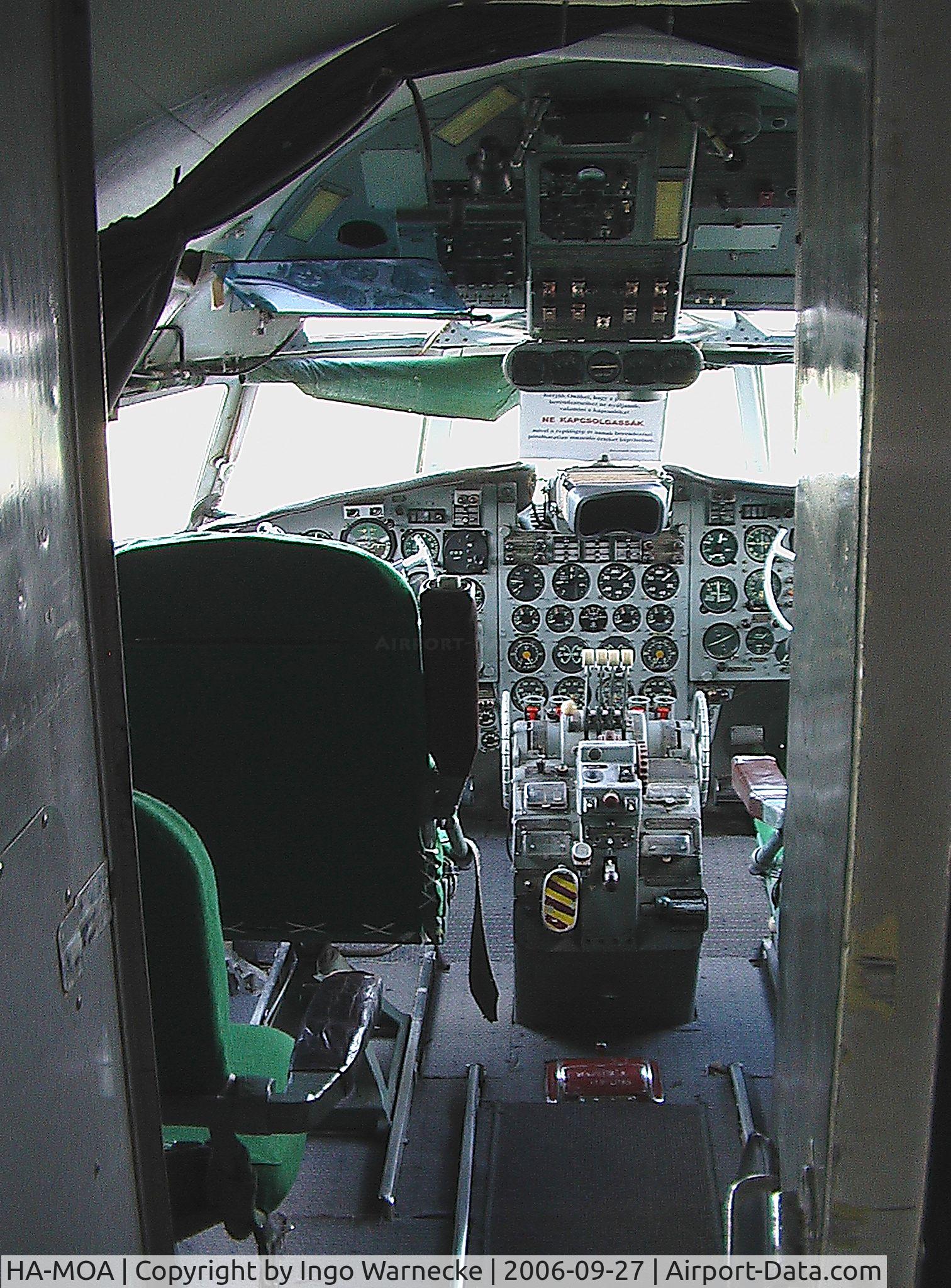 HA-MOA, 1960 Ilyushin IL-18V C/N 180001903, Ilyushin Il-18V COOT at Repülögep Emlekpark (Ferihegy Aeropark),  Budapest Ferihegy II  #c