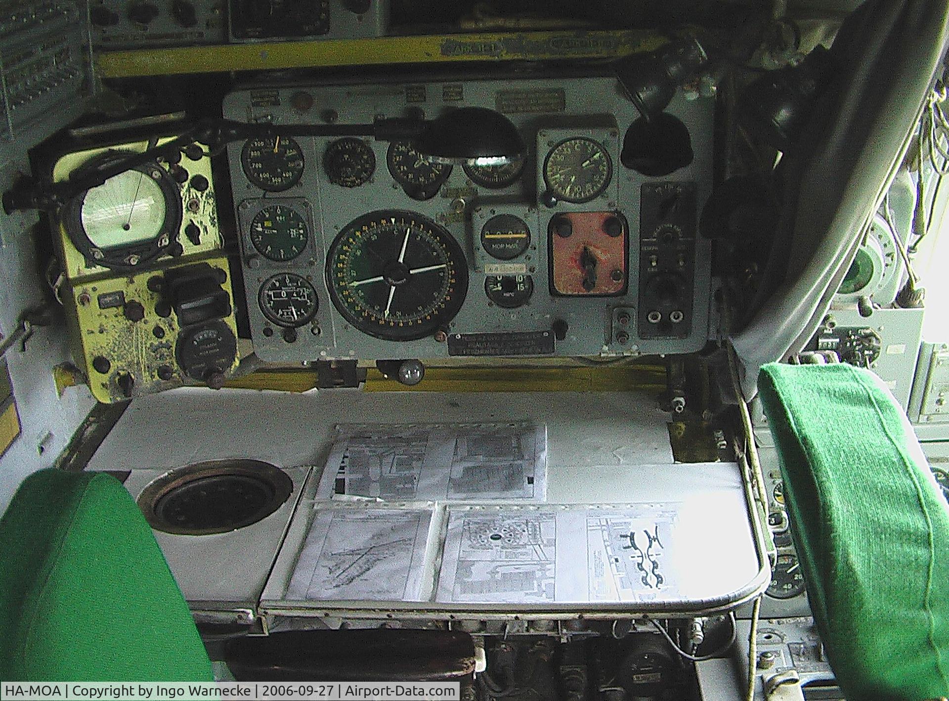 HA-MOA, 1960 Ilyushin IL-18V C/N 180001903, Ilyushin Il-18V COOT at Repülögep Emlekpark (Ferihegy Aeropark),  Budapest Ferihegy II  #c