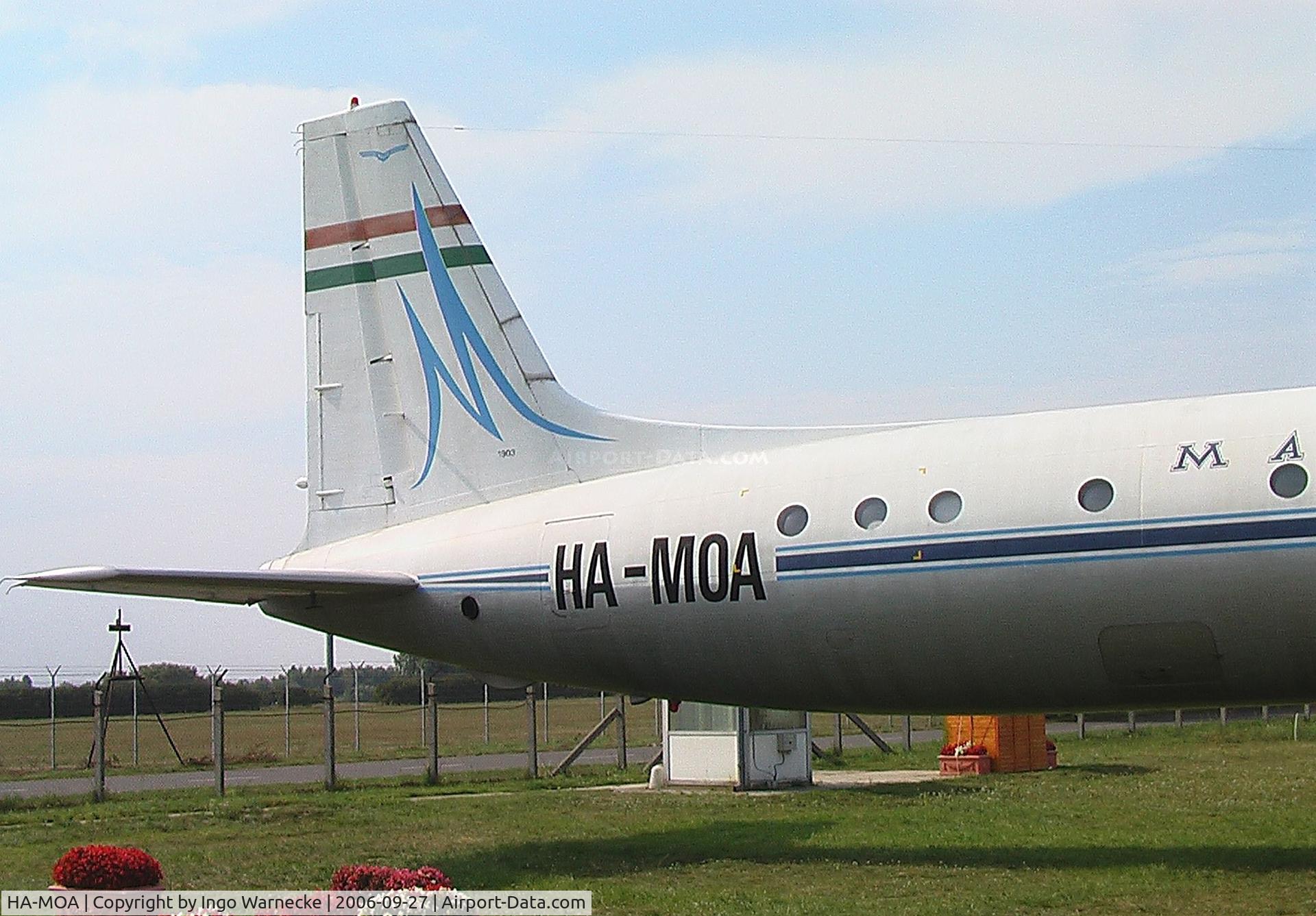 HA-MOA, 1960 Ilyushin IL-18V C/N 180001903, Ilyushin Il-18V COOT at Repülögep Emlekpark (Ferihegy Aeropark),  Budapest Ferihegy II  #c