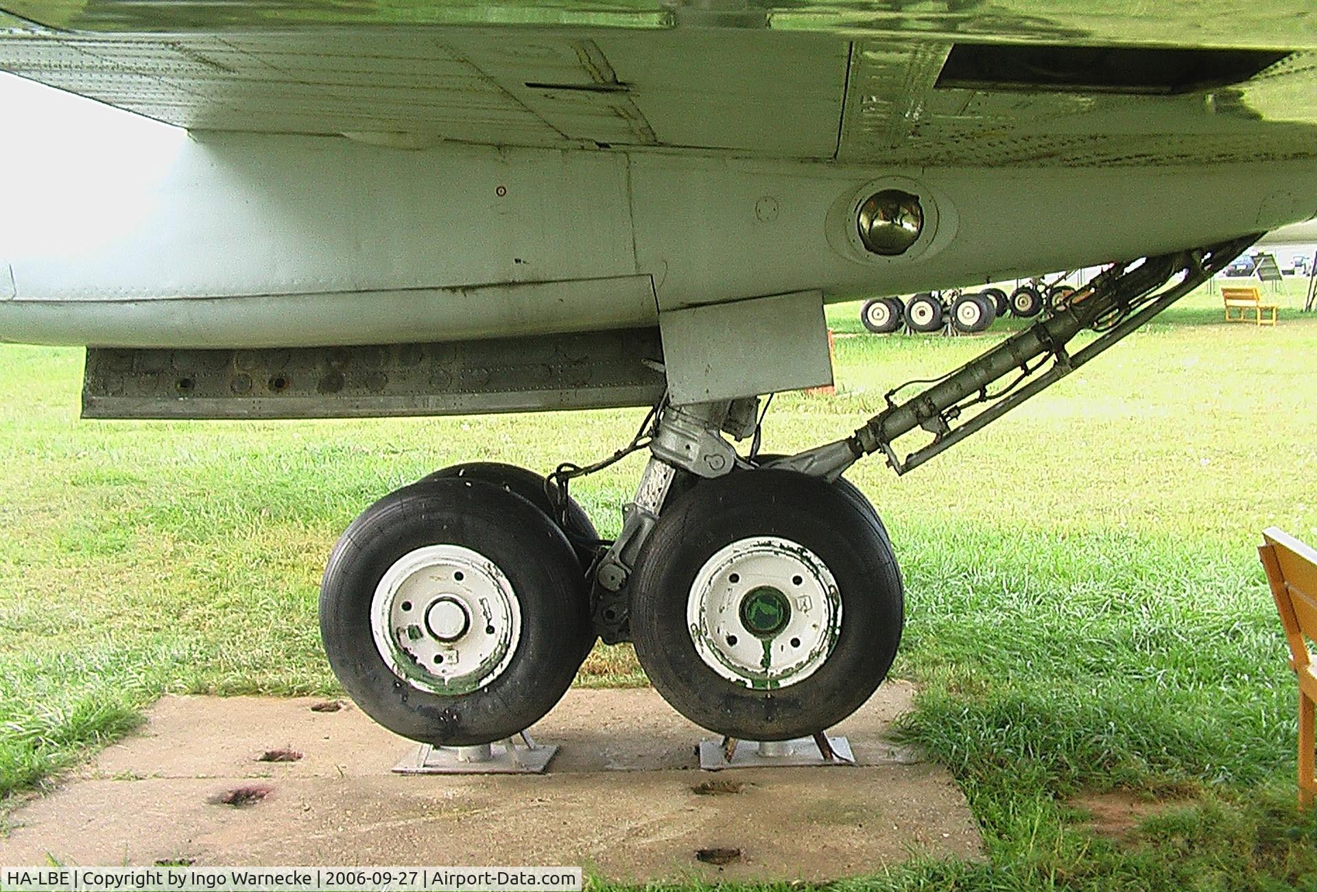 HA-LBE, 1969 Tupolev Tu-134 C/N 8350802, Tupolev Tu-134 CRUSTY at Repülögep Emlekpark (Ferihegy Aeropark),  Budapest Ferihegy II