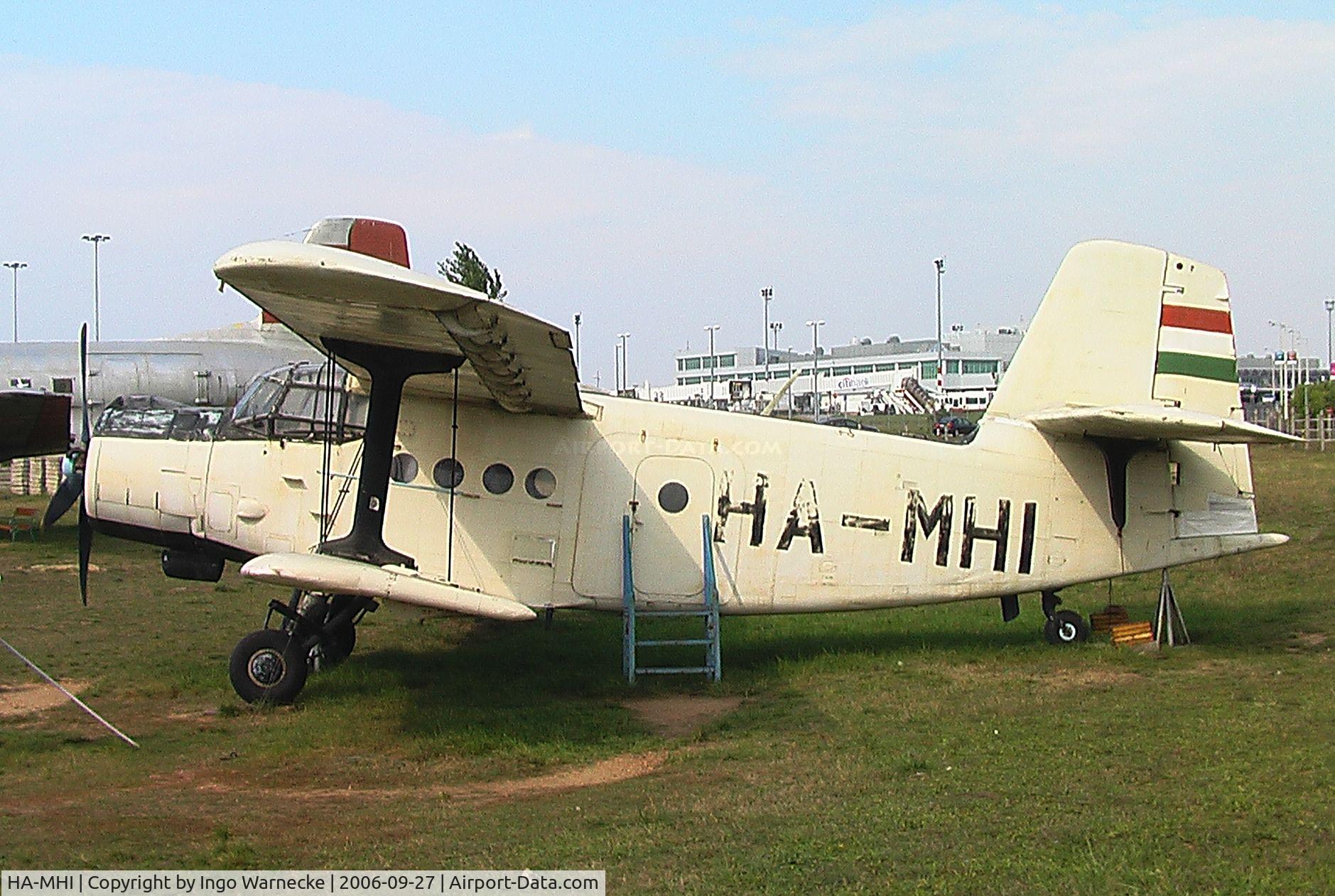 HA-MHI, 1979 Antonov An-2M C/N 701647, Antonov An-2M COLT at Repülögep Emlekpark (Ferihegy Aeropark),  Budapest Ferihegy II
