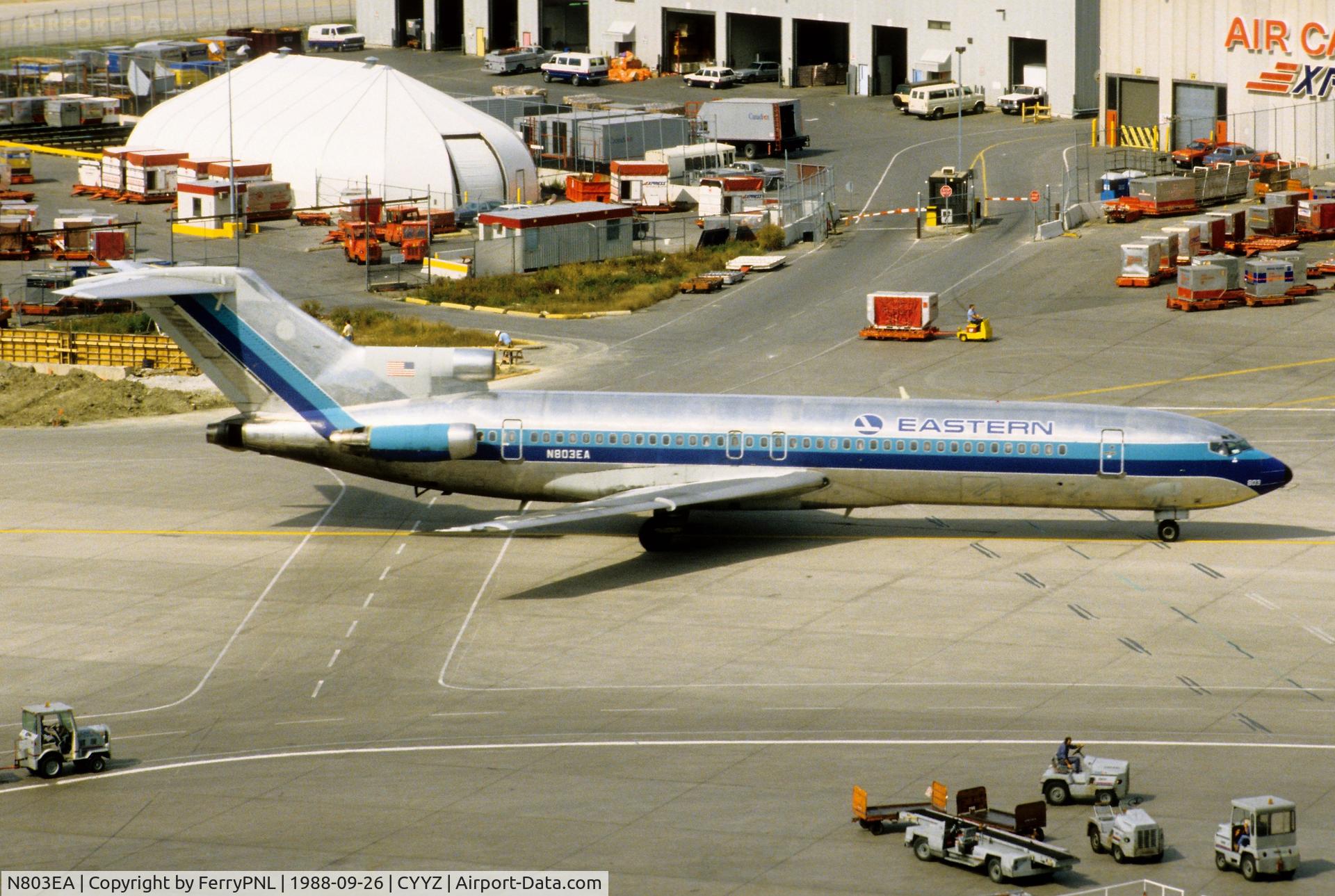 N803EA, 1980 Boeing 727-225 C/N 22434, Eastern B727 in YYZ