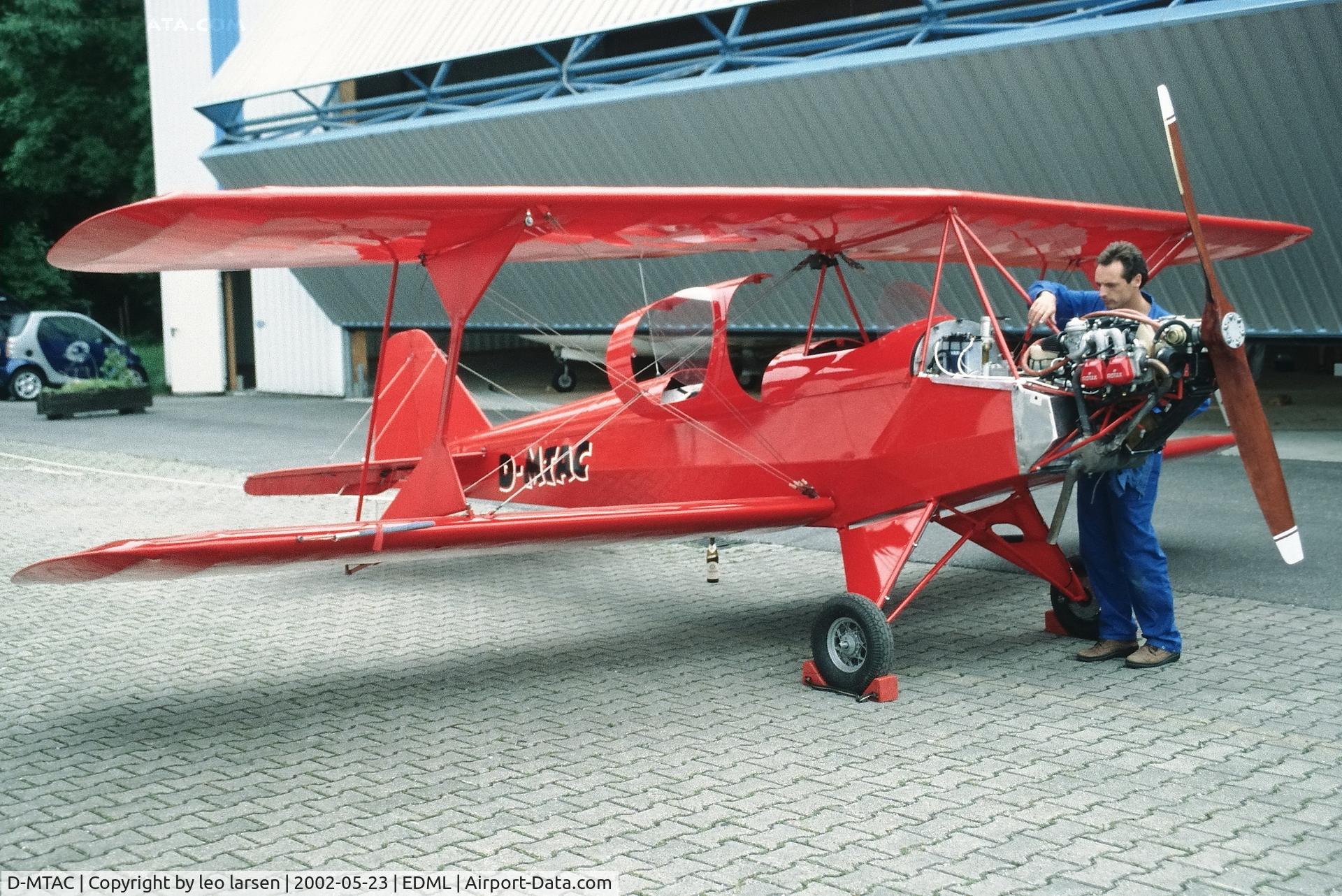 D-MTAC, 1997 WD Flugzeugleichtbau WDFL Dallach D 3 Sunwheel C/N not found, Landshut Germany 23.5.2002