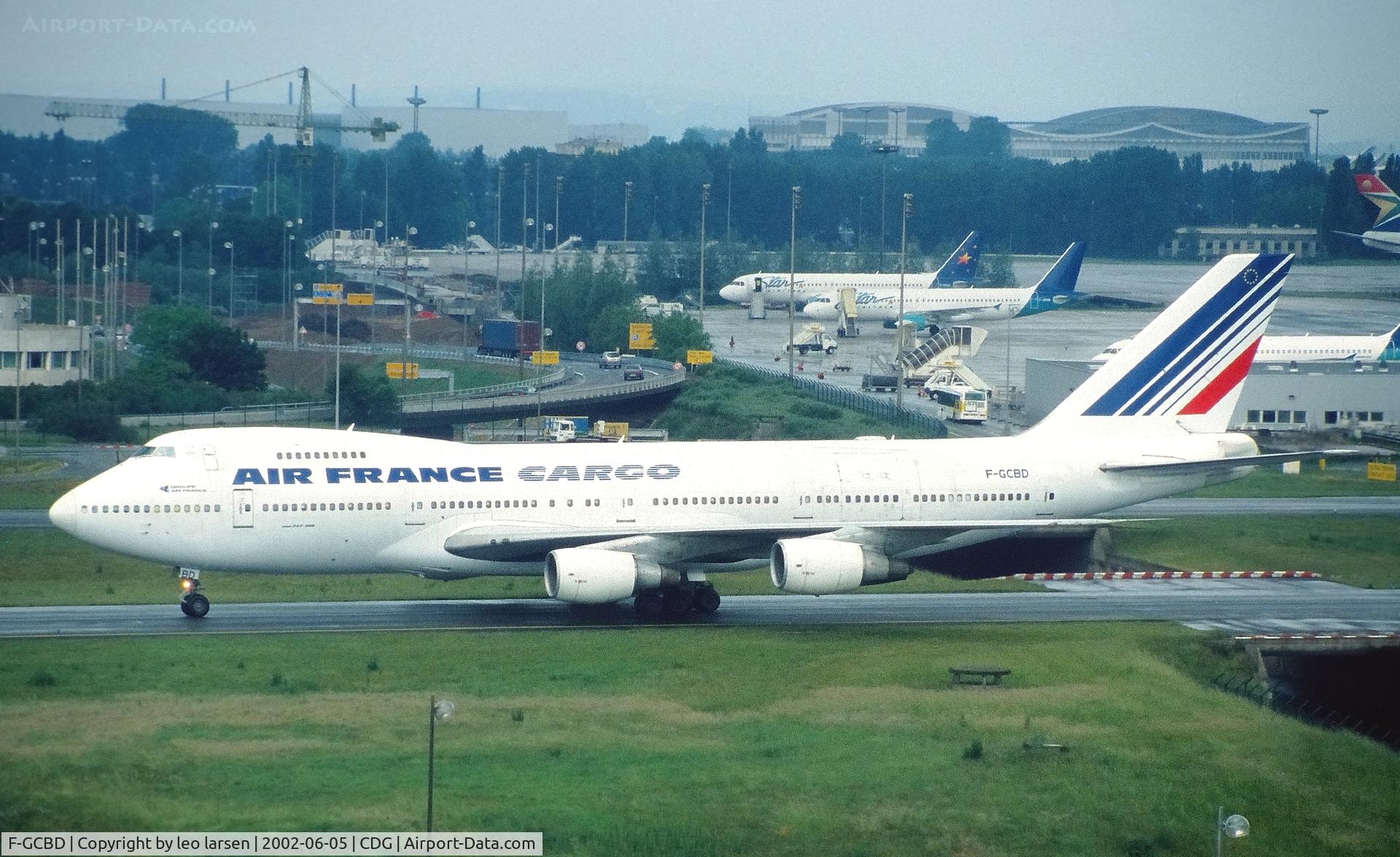 F-GCBD, 1980 Boeing 747-228B C/N 22428, Paris Charles de Gaulle 5.6.2002