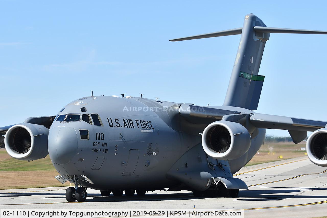 02-1110, 2002 Boeing C-17A Globemaster III C/N P-110, REACH3146