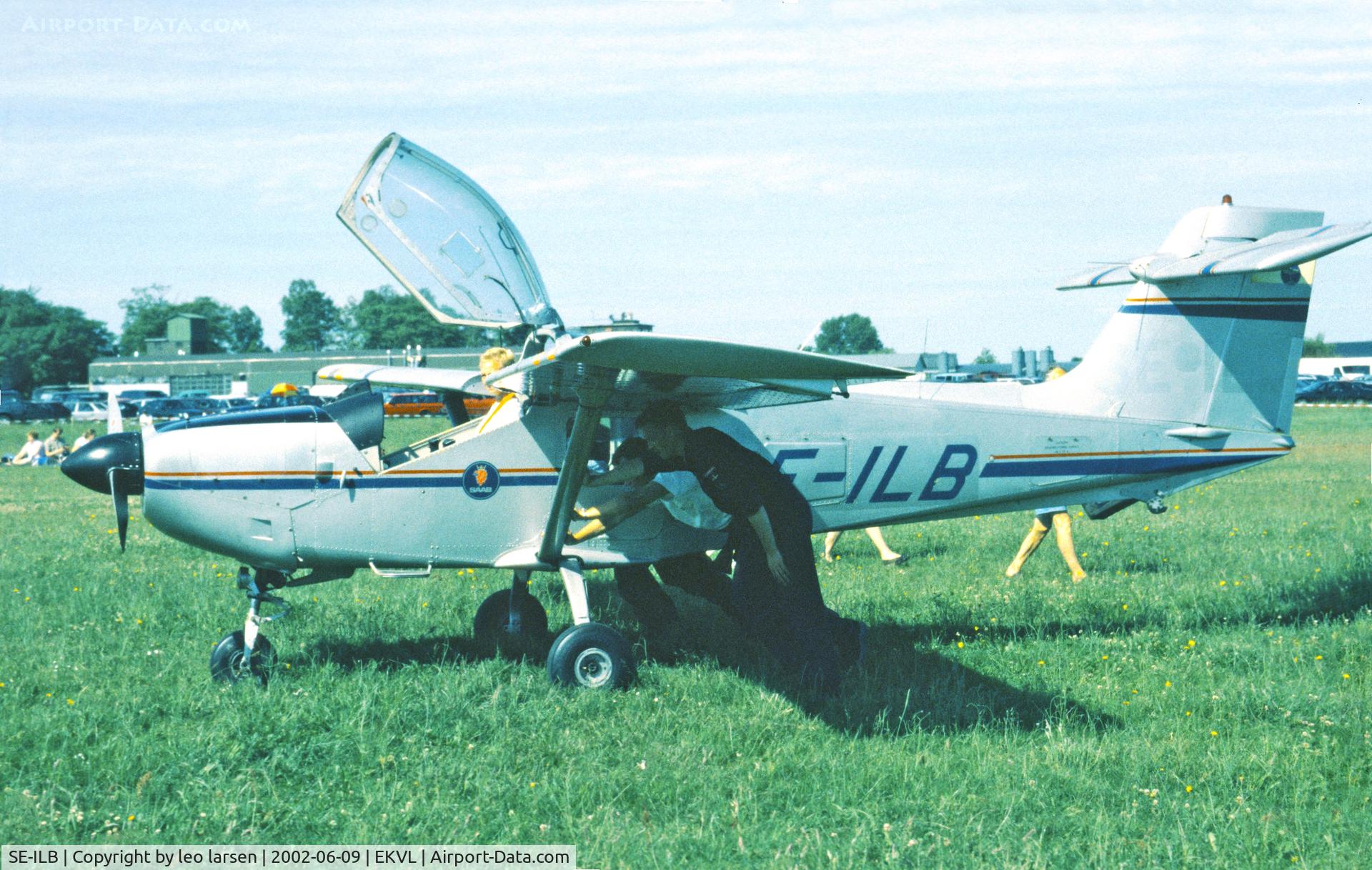 SE-ILB, 1981 Saab MFI 15-200A C/N 15808, Værløse Air Base 9.6.2002